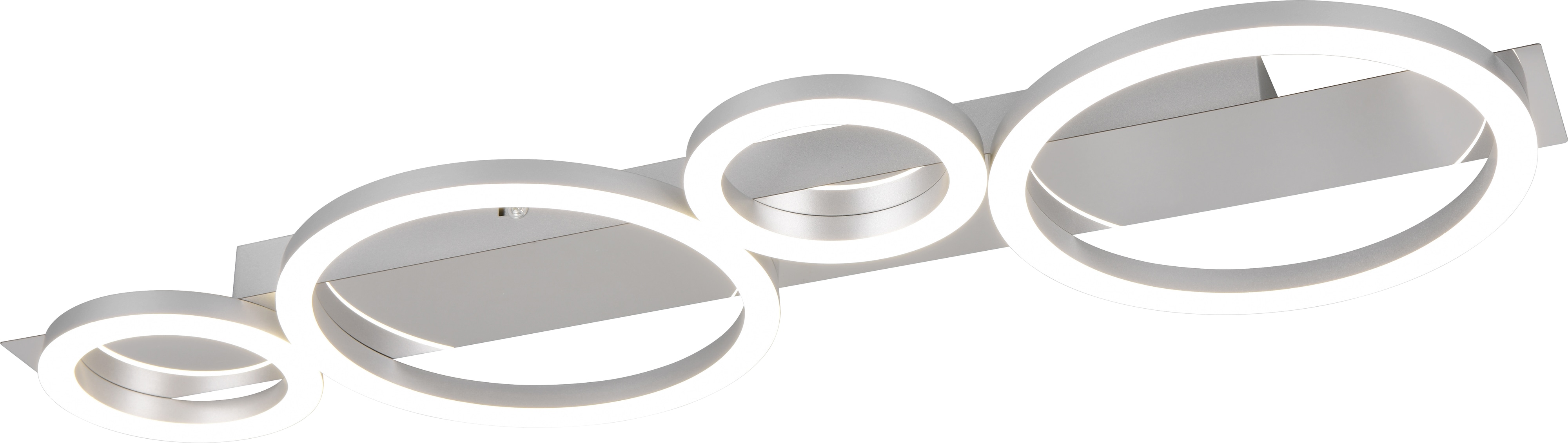 REALITY LED-Deckenleuchte LUMOS, R64821106, 26,5W, 3300lm, 4000K, chrom