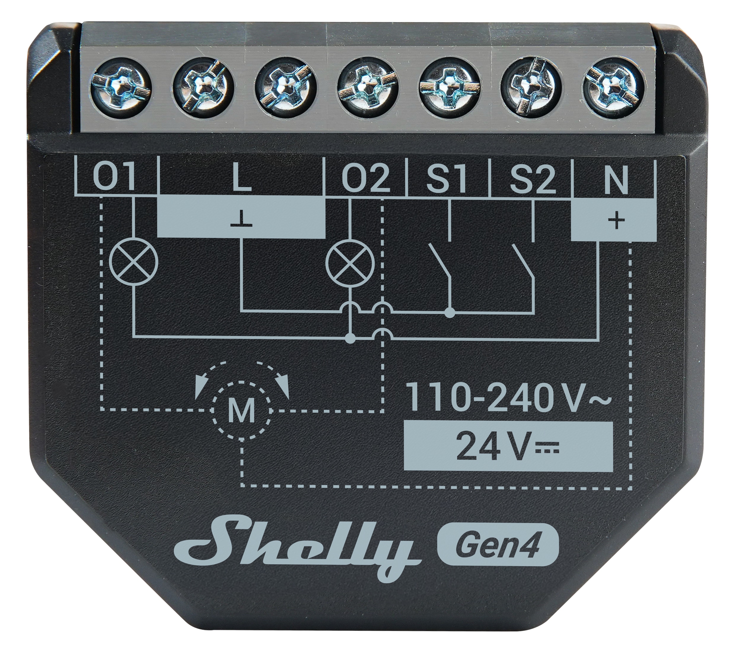 SHELLY WLAN-Schaltaktor 2PM Gen4, 2 Kanal, WLAN, Matter, Bluetooth, 2 Stück SHELLY WLAN-Schaltaktor 2PM Gen4, 2 Kanal, WLAN, Matter, Bluetooth, 2 Stück