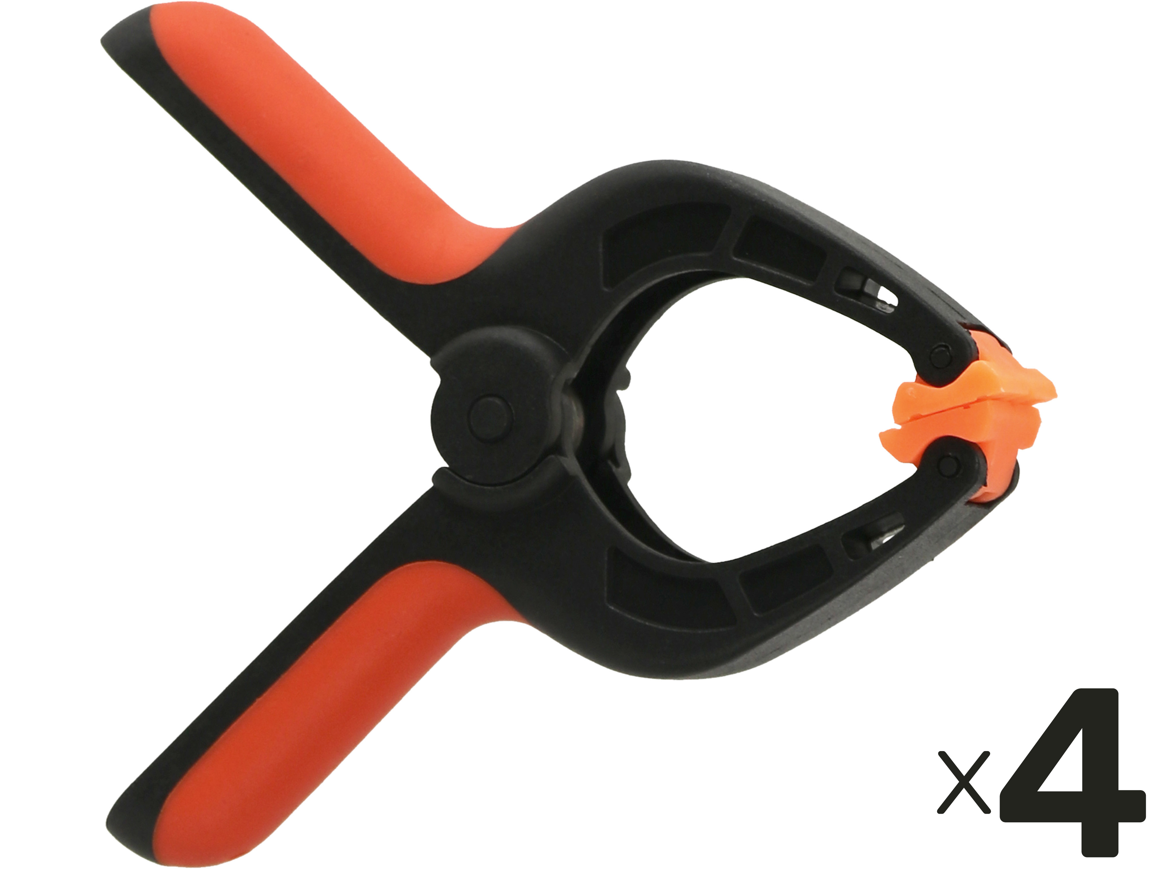 DAYTOOLS Leimzwinge LZ-92, 0...37 mm, 92 mm, 4er Set DAYTOOLS Leimzwinge LZ-92, 0...37 mm, 92 mm, 4er Set
