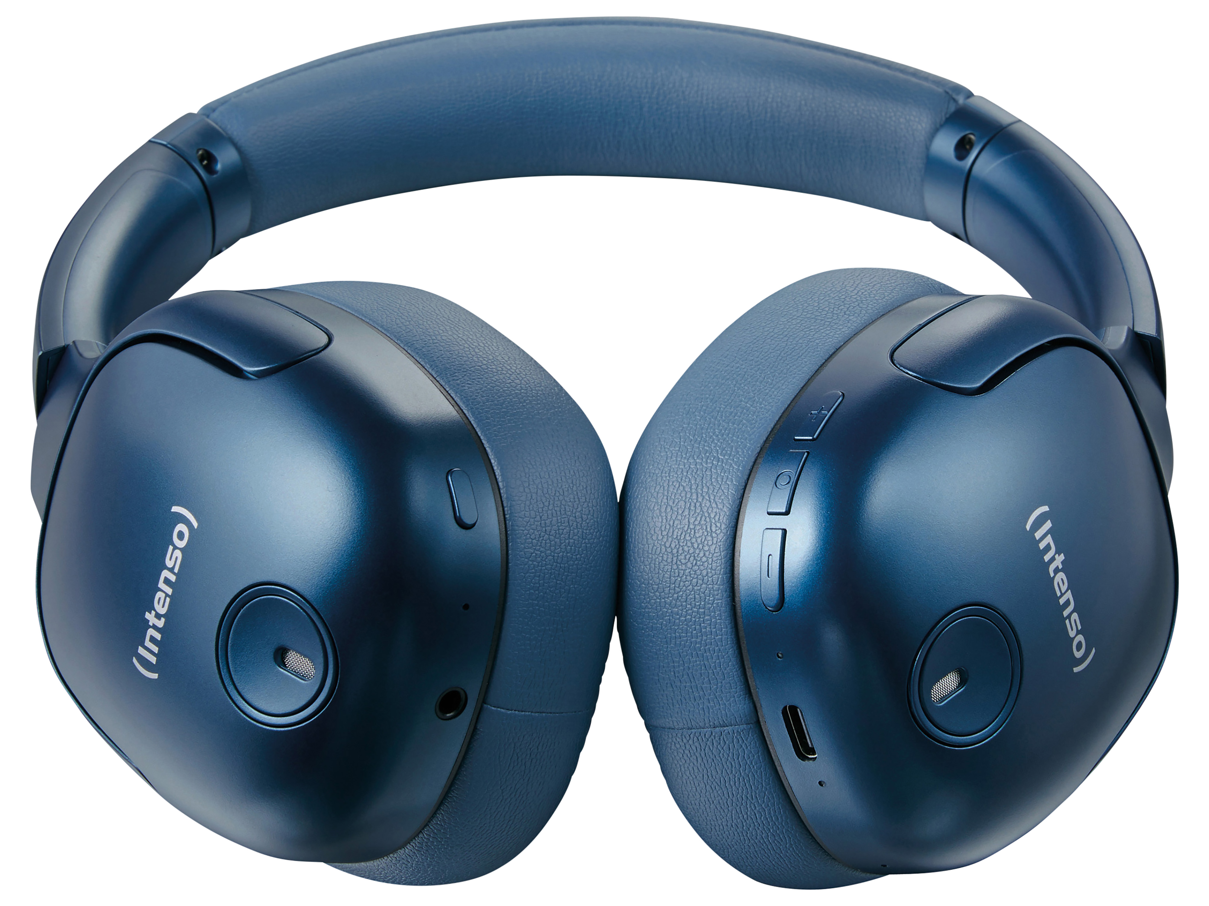 INTENSO Over-Ear Kopfhörer O400HA, TWS, Bluetooth, ANC, blau INTENSO Over-Ear Kopfhörer O400HA, TWS, Bluetooth, ANC, blau