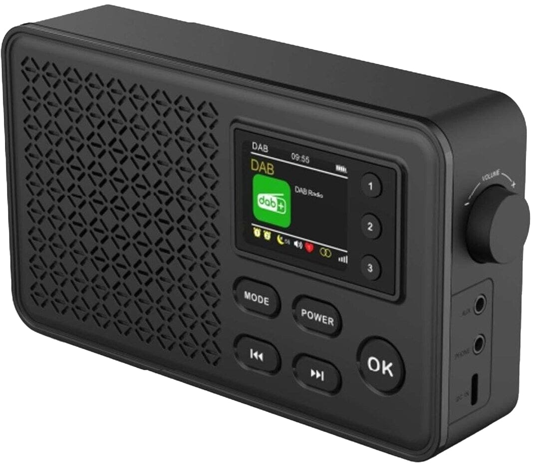 DENVER DAB+/FM Radio DAB-57, schwarz DENVER DAB+/FM Radio DAB-57, schwarz
