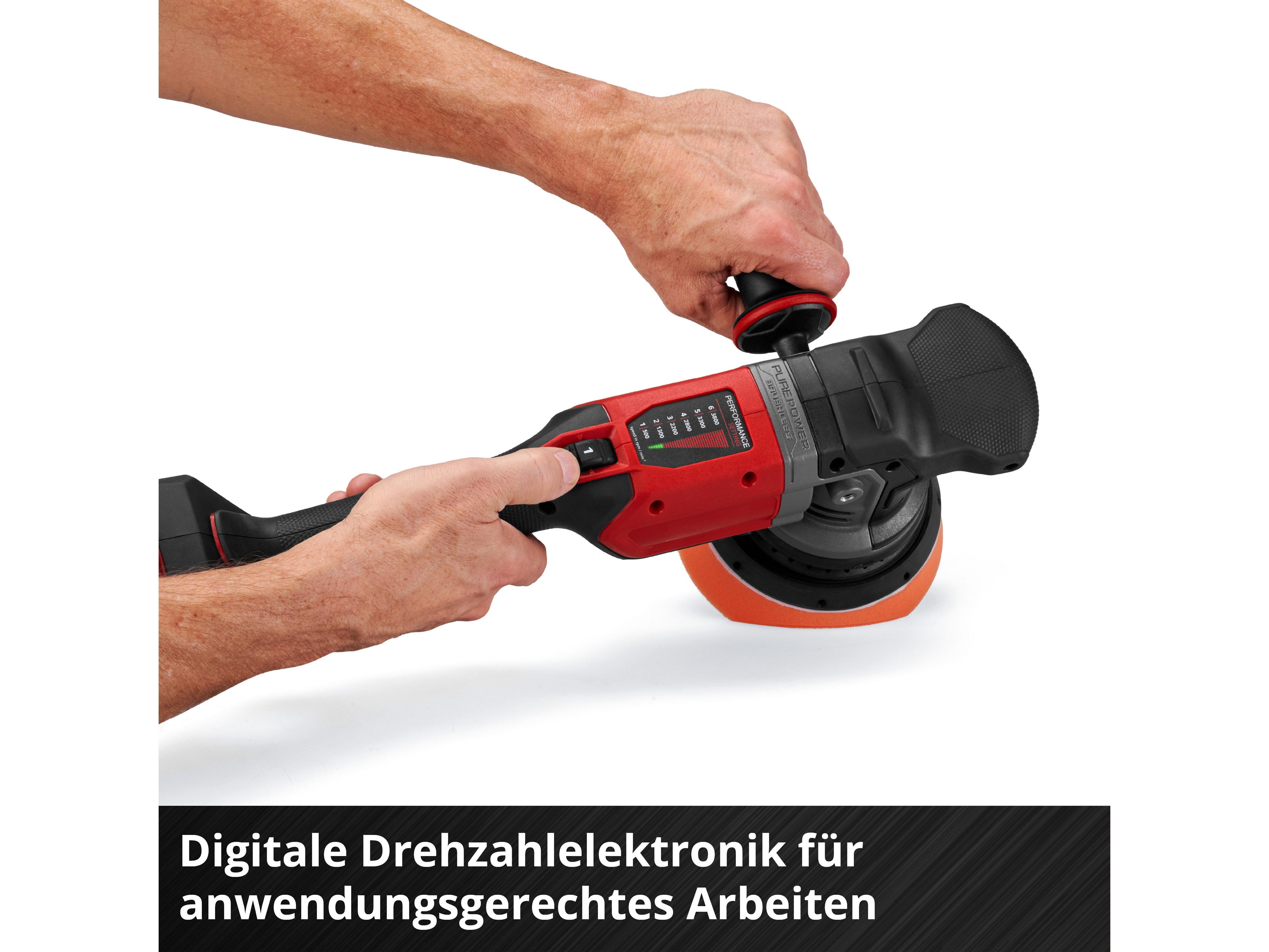EINHELL PROFESSIONAL Akku-Exzenterschleifer CP-EP 18/125 Li BL, 2093330, Solo EINHELL PROFESSIONAL Akku-Exzenterschleifer CP-EP 18/125 Li BL, 2093330, Solo
