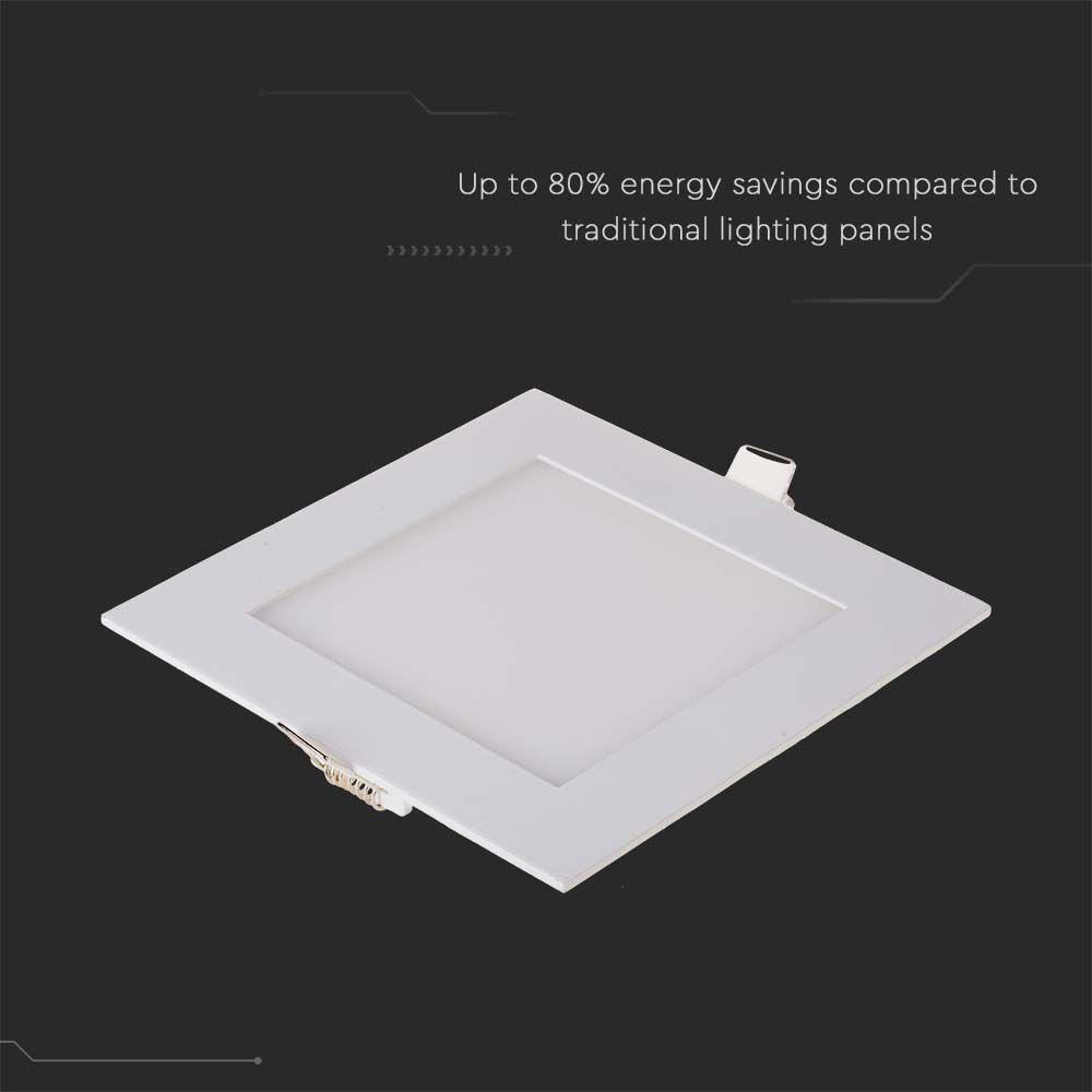 V-TAC LED-Einbauleuchte VT-1807, EEK: F, 18 W, 6400 K, eckig V-TAC LED-Einbauleuchte VT-1807, EEK: F, 18 W, 6400 K, eckig