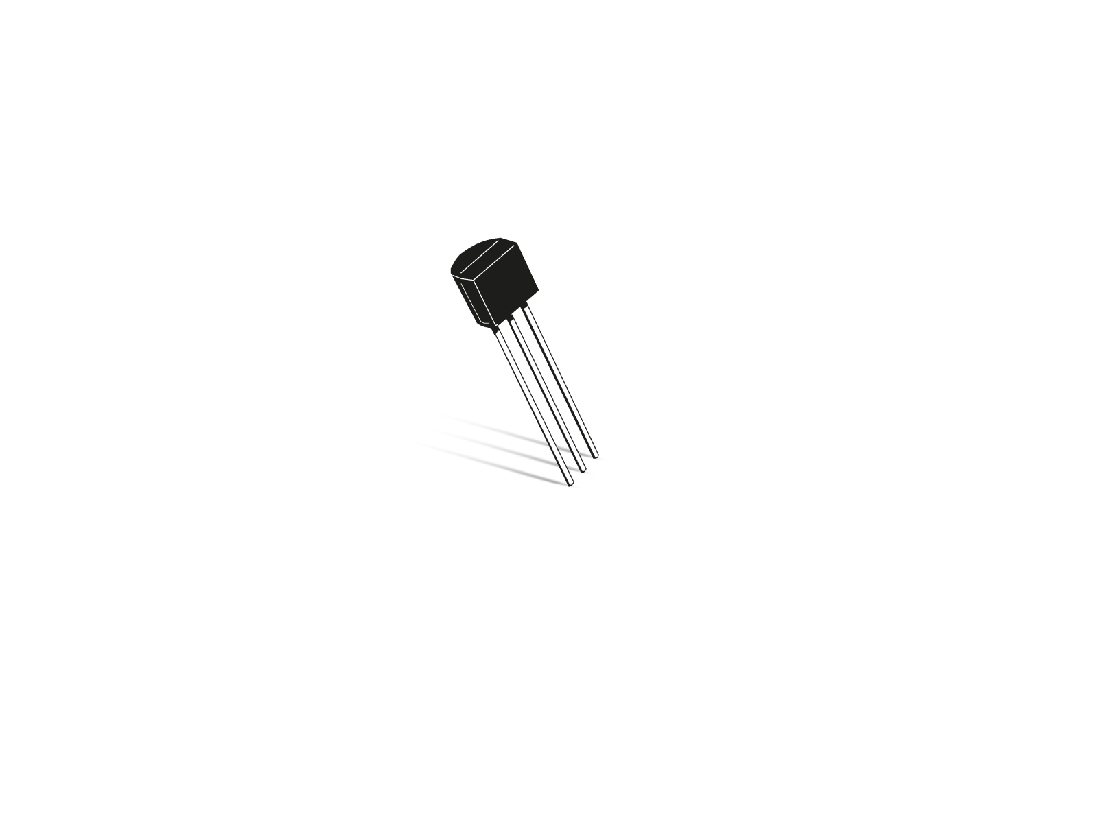 CDIL Bipolar, Kleinleistungstransistor, BC546A, TO-92, NPN CDIL Bipolar, Kleinleistungstransistor, BC546A, TO-92, NPN