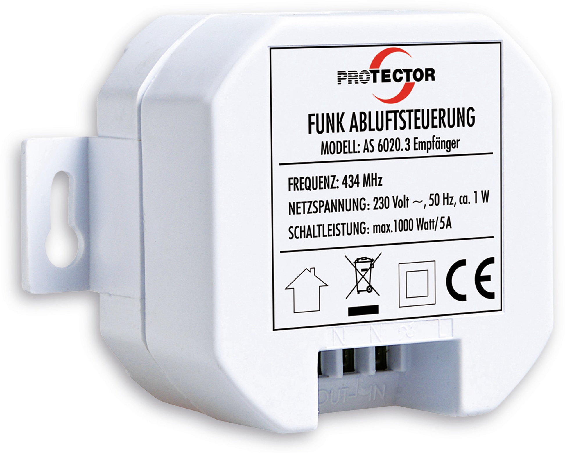 PROTECTOR Funk-Abluftsteuerung AS-6020.3 PROTECTOR Funk-Abluftsteuerung AS-6020.3
