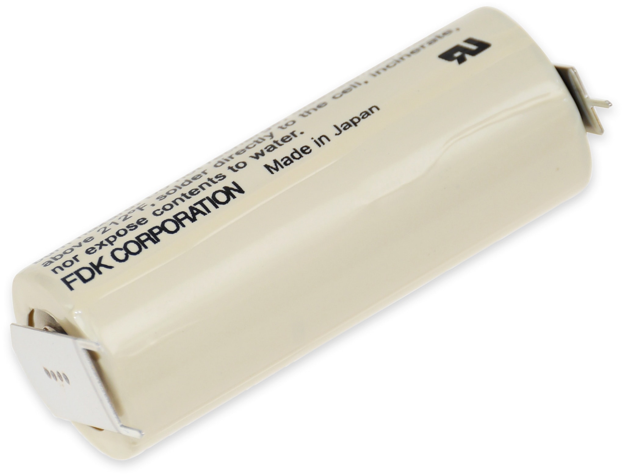 FDK CORPORATION FDK Lithium-Batterie CR 17450SE-FT1, A, Print 2/1 ++/-, 3 V-, 2500 mAh FDK CORPORATION FDK Lithium-Batterie CR 17450SE-FT1, A, Print 2/1 ++/-, 3 V-, 2500 mAh