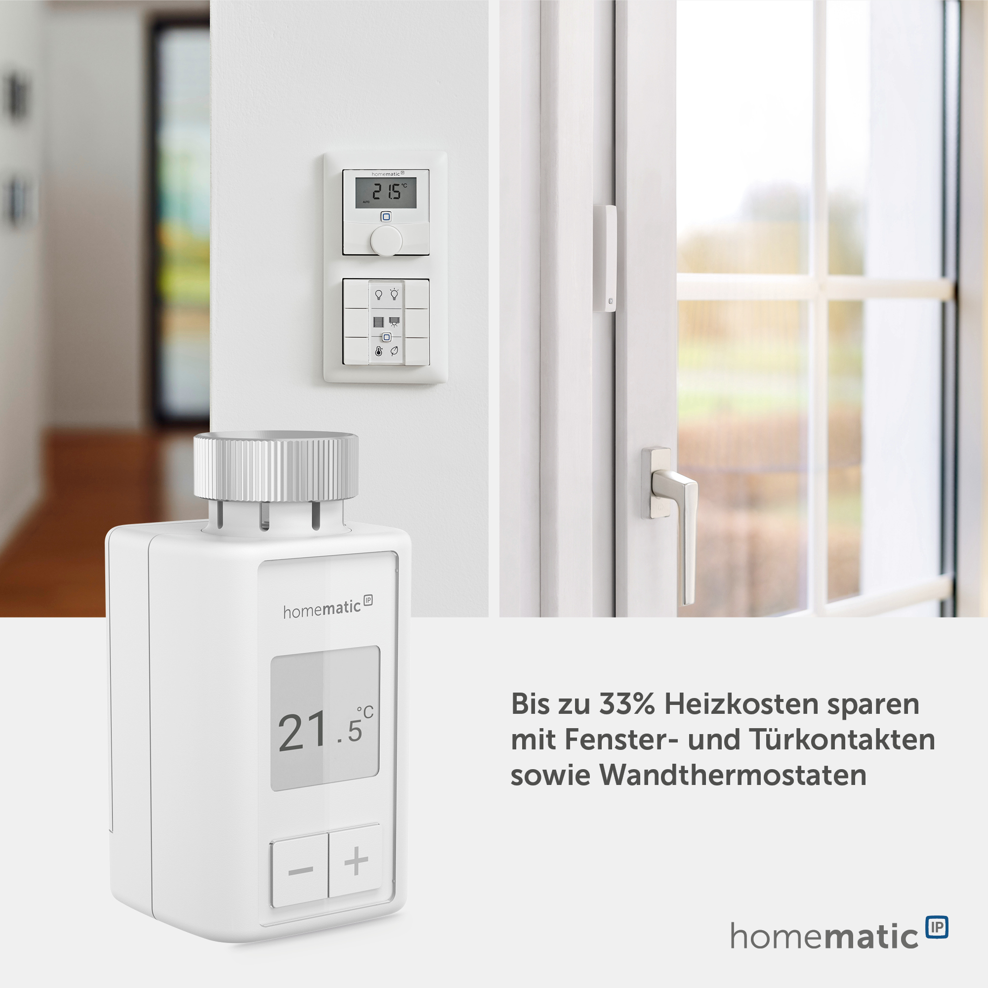 HOMEMATIC IP 160230A0, Heizkörper-thermostat Flex HOMEMATIC IP 160230A0, Heizkörper-thermostat Flex