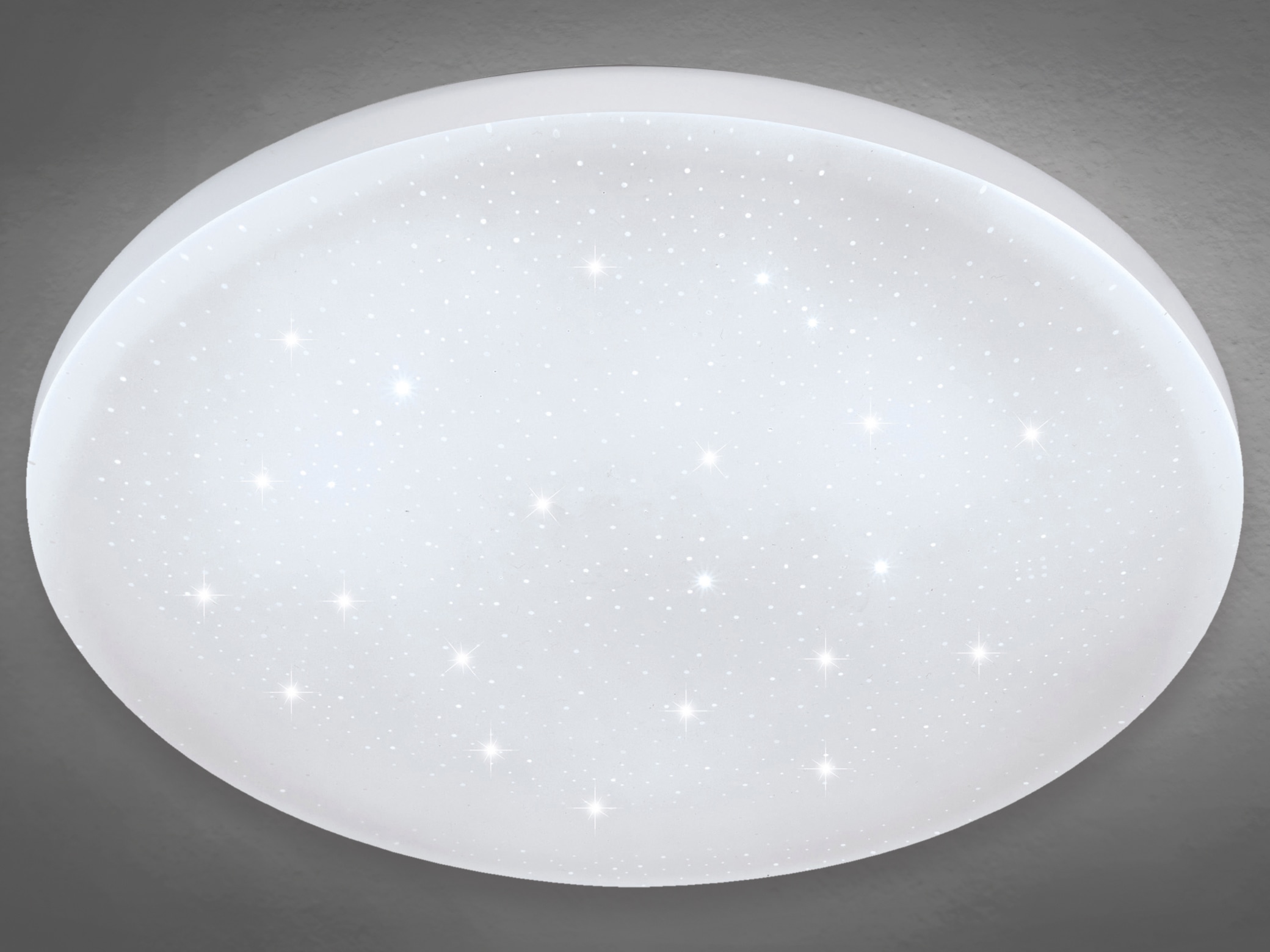 EGLO LED-Deckenleuchte FRANIA-S, 7,4W, 900 lm, 3000K, Kristalleffekt EGLO LED-Deckenleuchte FRANIA-S, 7,4W, 900 lm, 3000K, Kristalleffekt