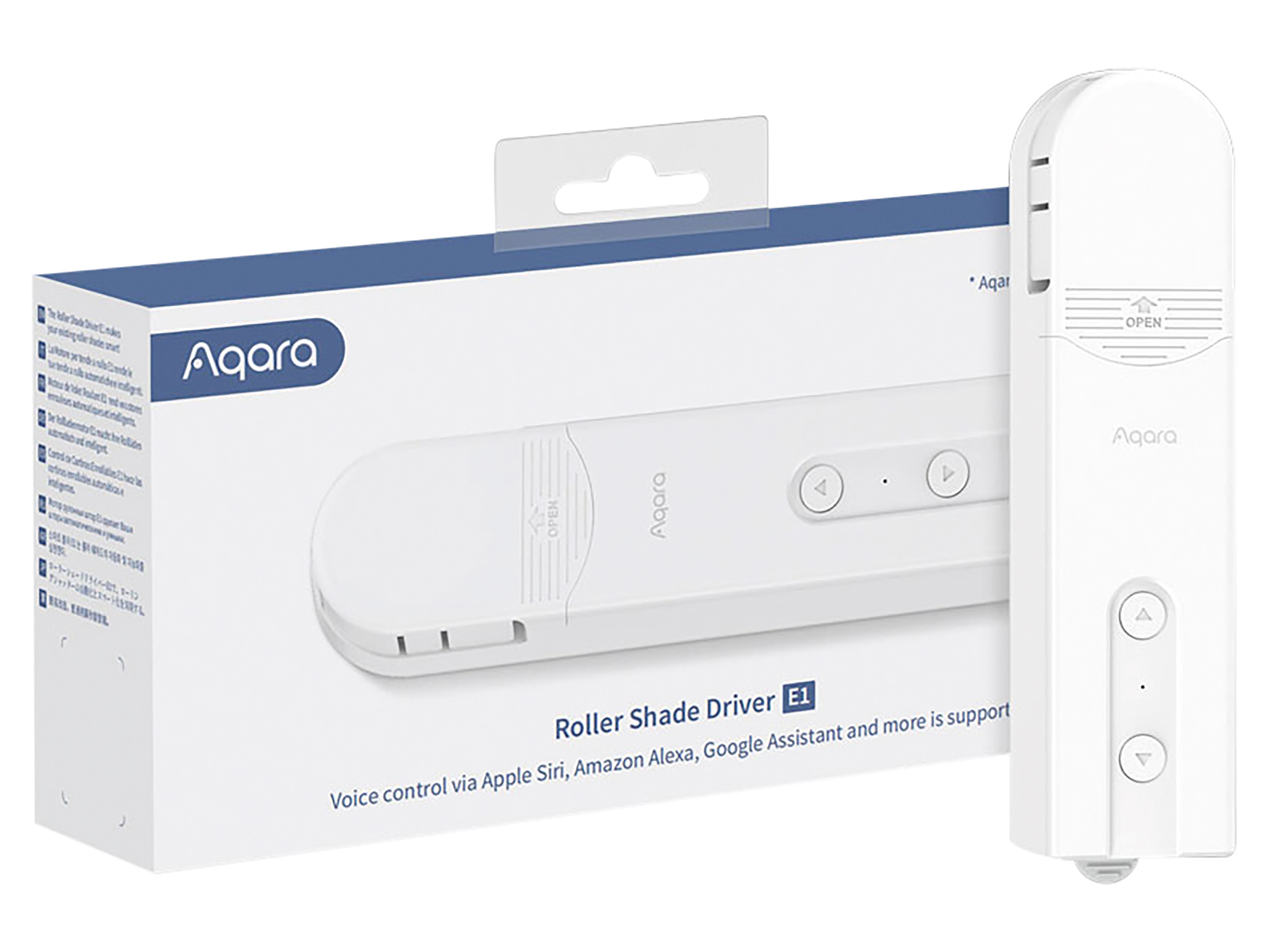 AQARA Elektrischer Vorhangmotor E1, Zigbee 3.0 Hub, IFTTT, weiß AQARA Elektrischer Vorhangmotor RSD-M01, Zigbee 3.0 Hub, IFTTT, weiß
