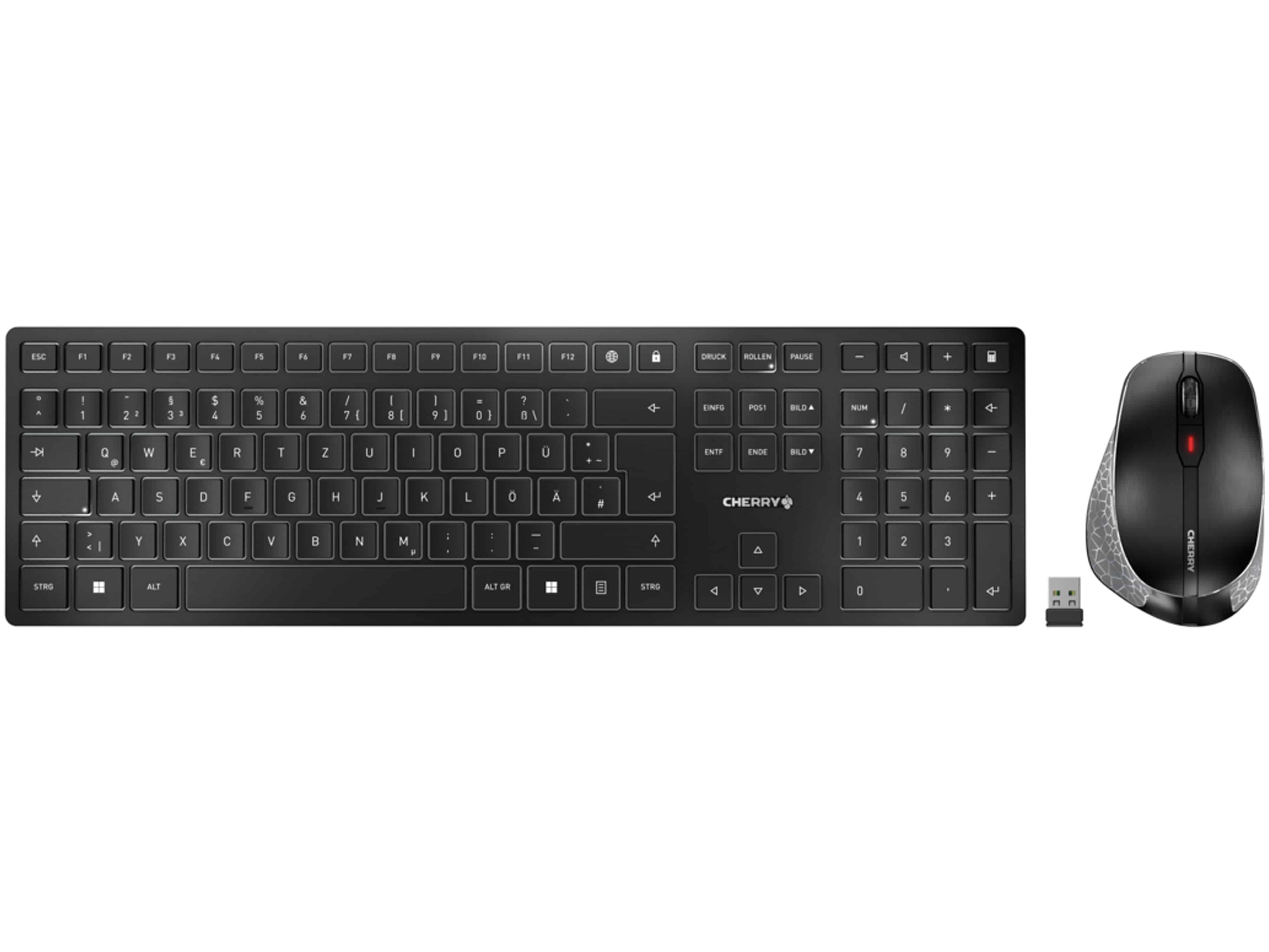 CHERRY Tastatur- und Mausset DW 9500 Slim CHERRY Tastatur- und Mausset DW 9500 Slim