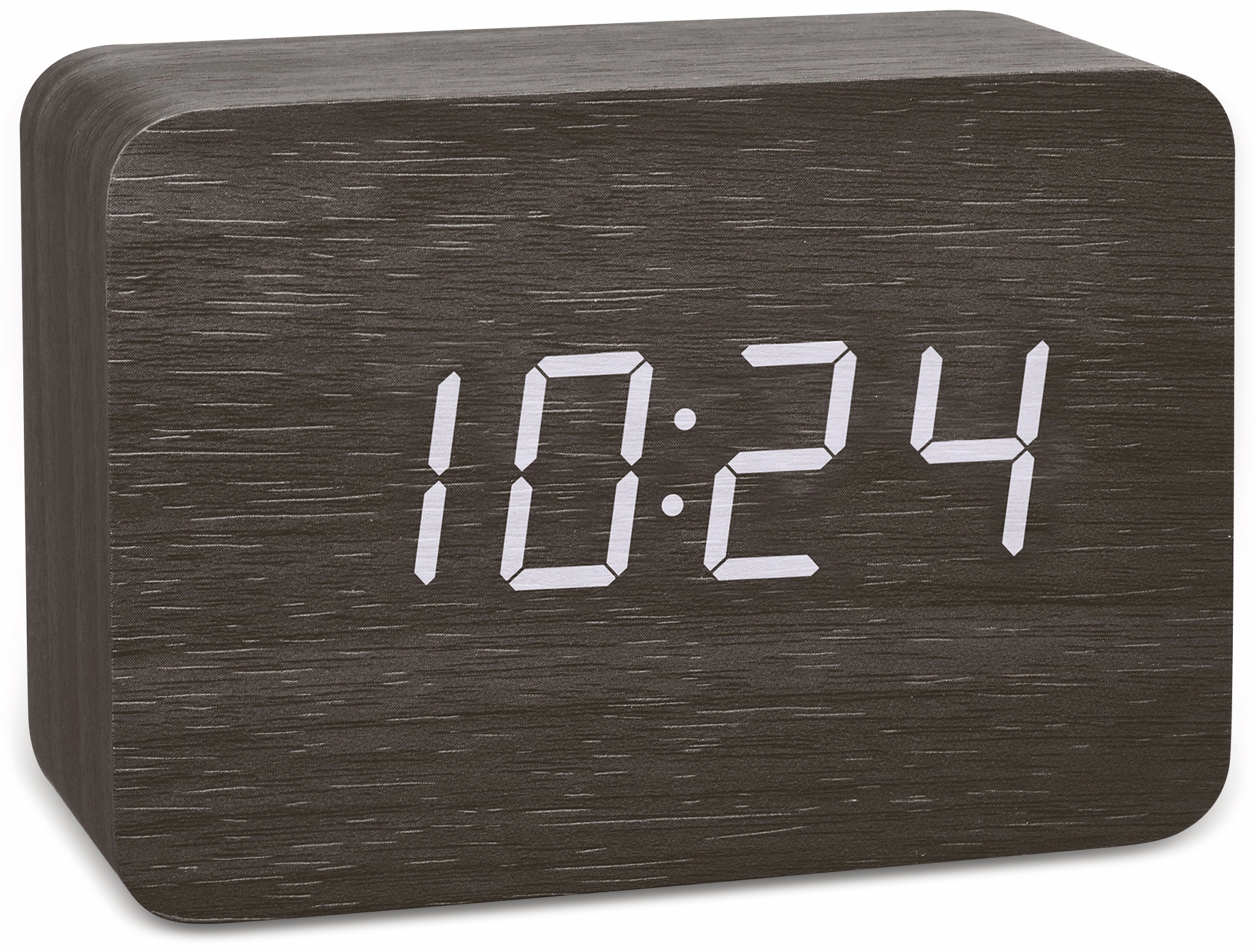 TFA Digitaler Funkwecker Clocco, schwarz, weiße LED TFA Digitaler Funkwecker Clocco, schwarz, weiße LED