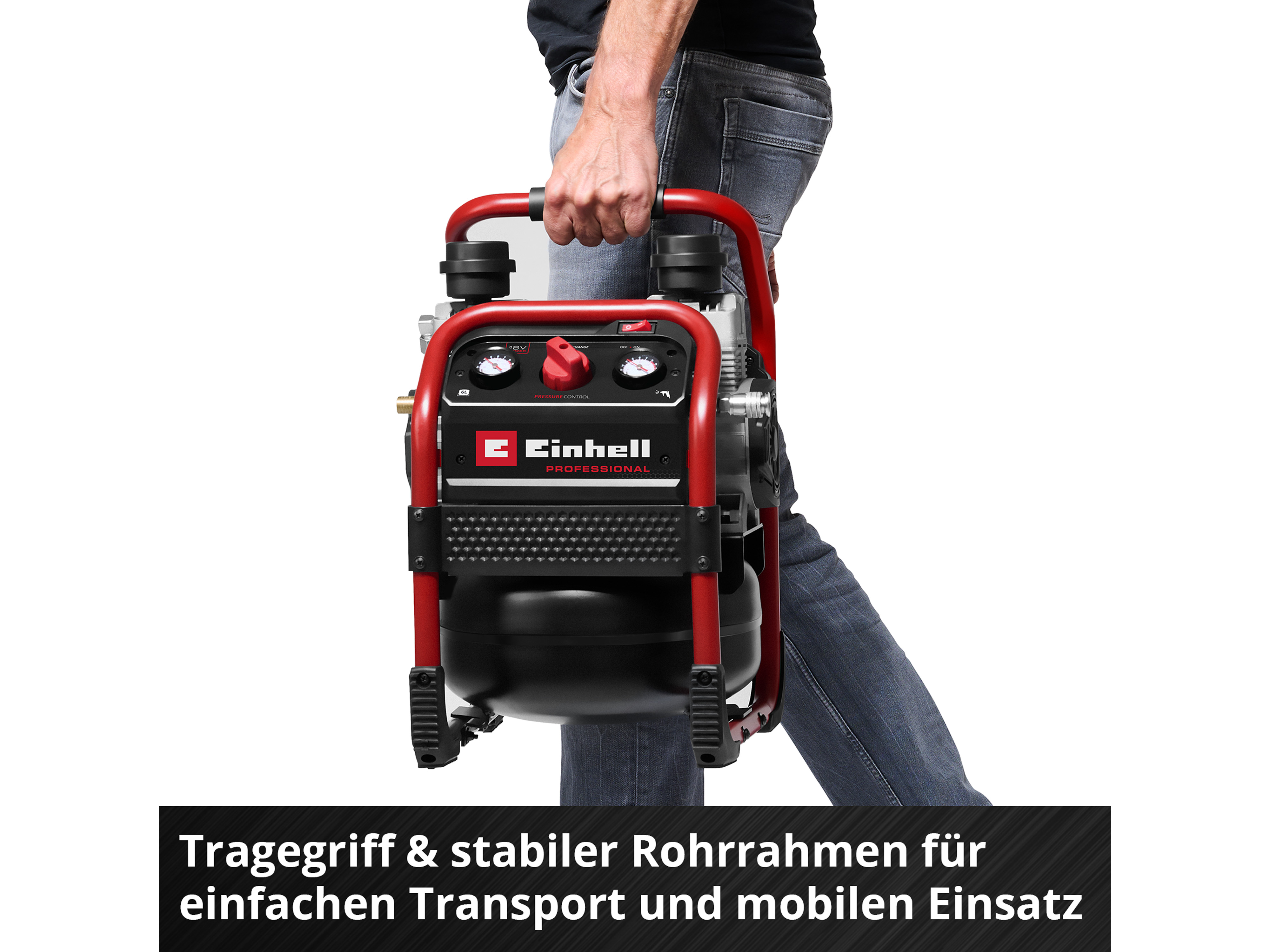 EINHELL PROFESSIONAL Akku-Kompressor SILENZZO 18/160, 4020385 EINHELL PROFESSIONAL Akku-Kompressor SILENZZO 18/160, 4020385
