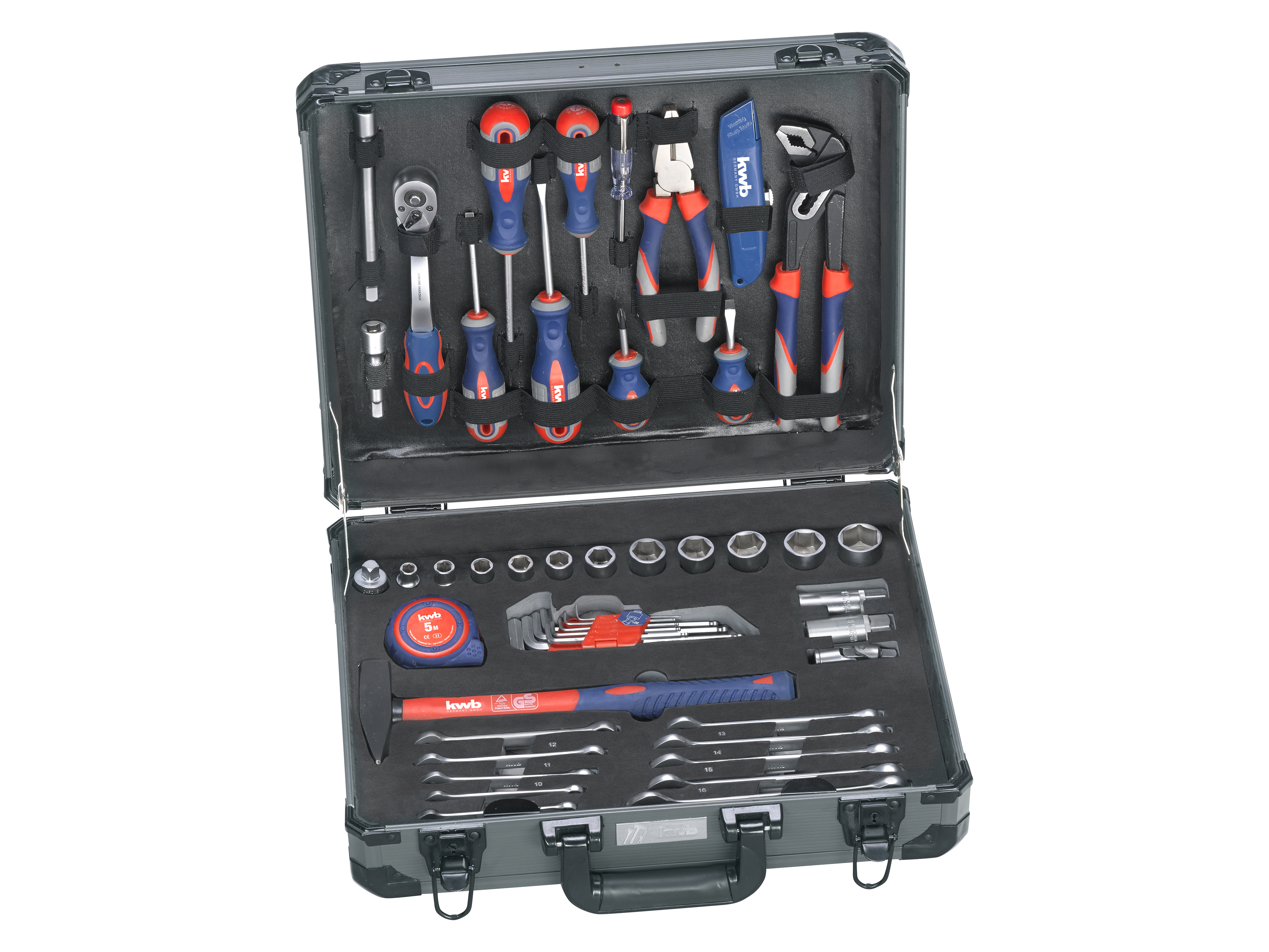 KWB Werkzeugkoffer, 370740, 51-teilig KWB Werkzeugkoffer, 370740, 51-teilig