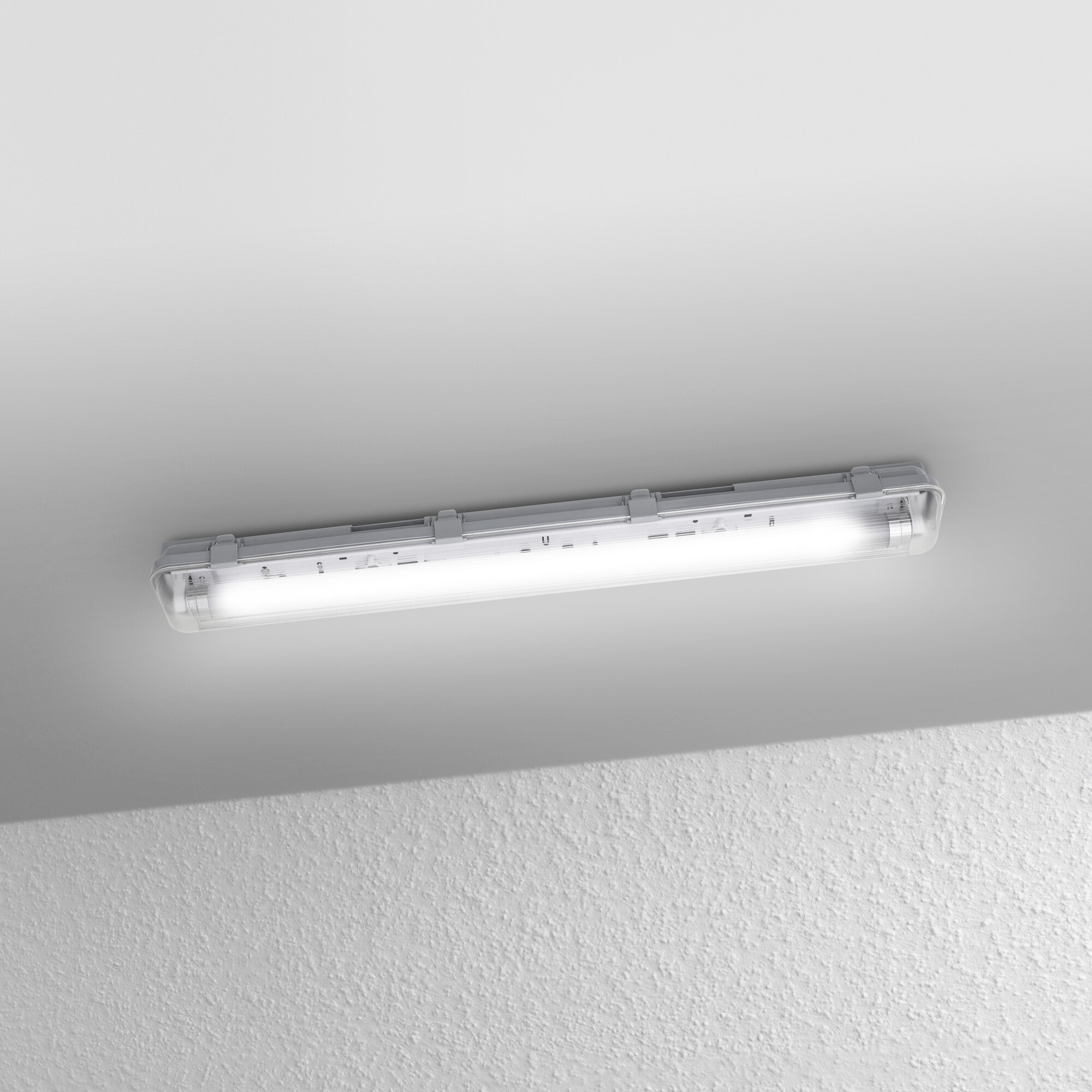 OSRAM LED-Feuchtraumleuchte Submarine, G13, 7 W, 700 lm, 4000 K, IP65, neutralweiß, 65,1 cm OSRAM LED-Feuchtraumleuchte Submarine, G13, 7 W, 700 lm, 4000 K, IP65, neutralweiß, 65,1 cm