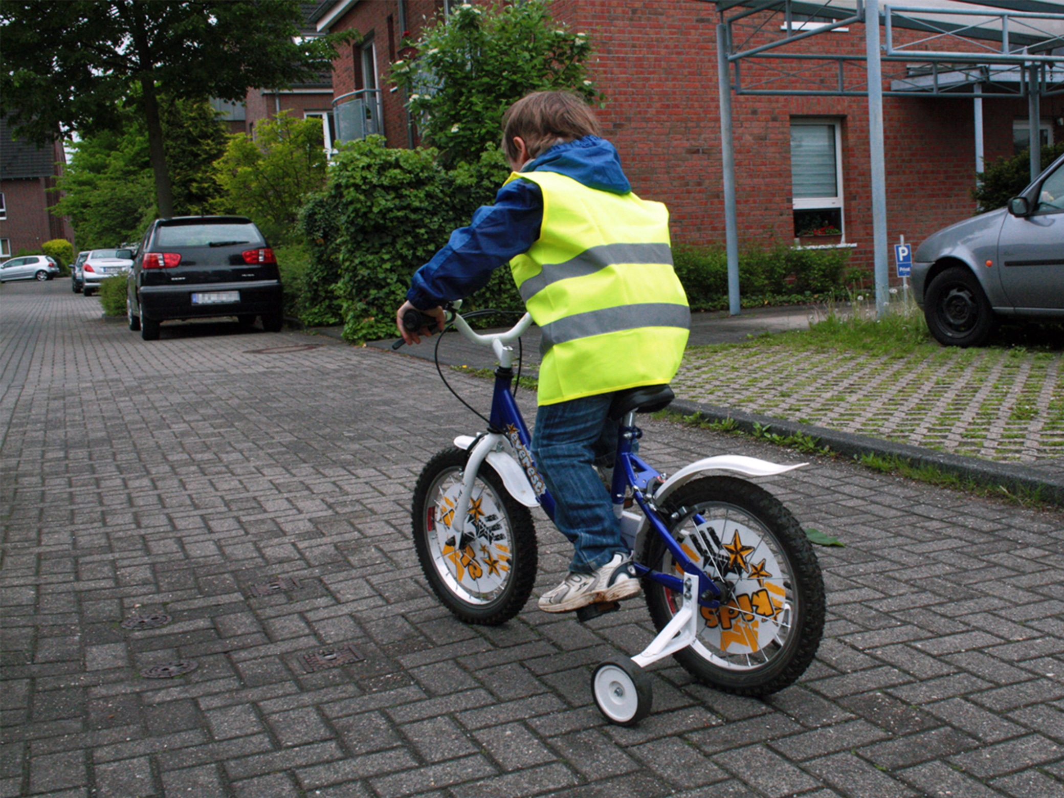 Sicherheitsweste für Kinder, gelb, DIN EN1150-1999 Sicherheitsweste für Kinder, gelb, DIN EN1150-1999