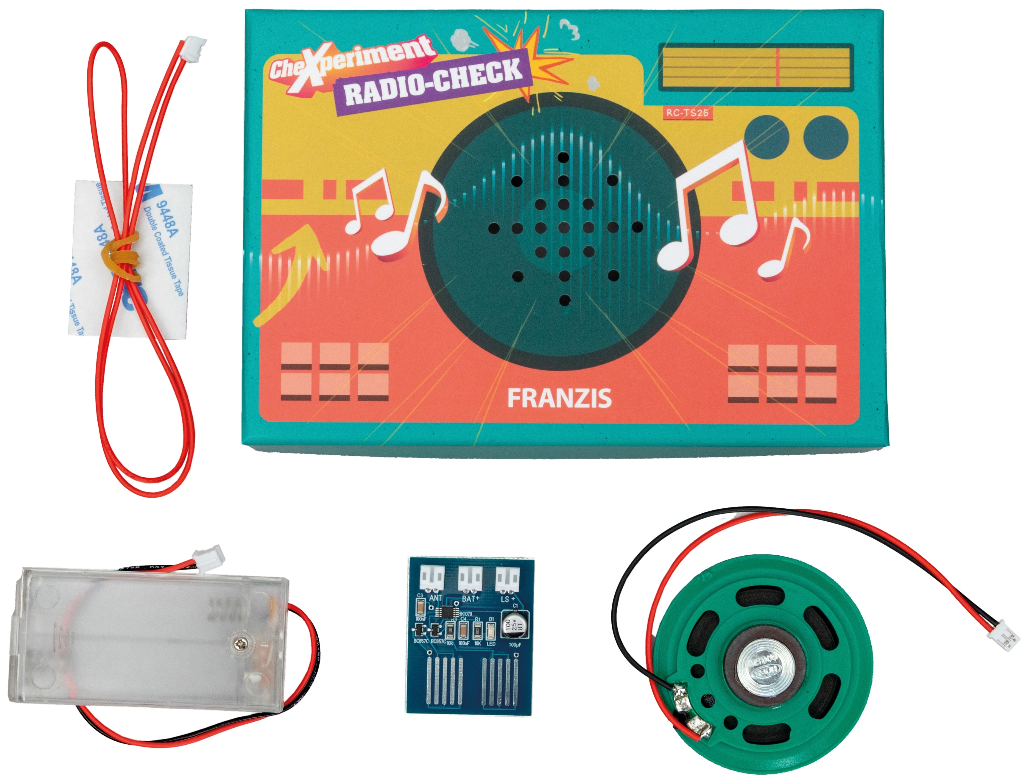 FRANZIS CheXperiment Radio-Check (Checker Tobi) 67228 FRANZIS CheXperiment Radio-Check (Checker Tobi) 67228