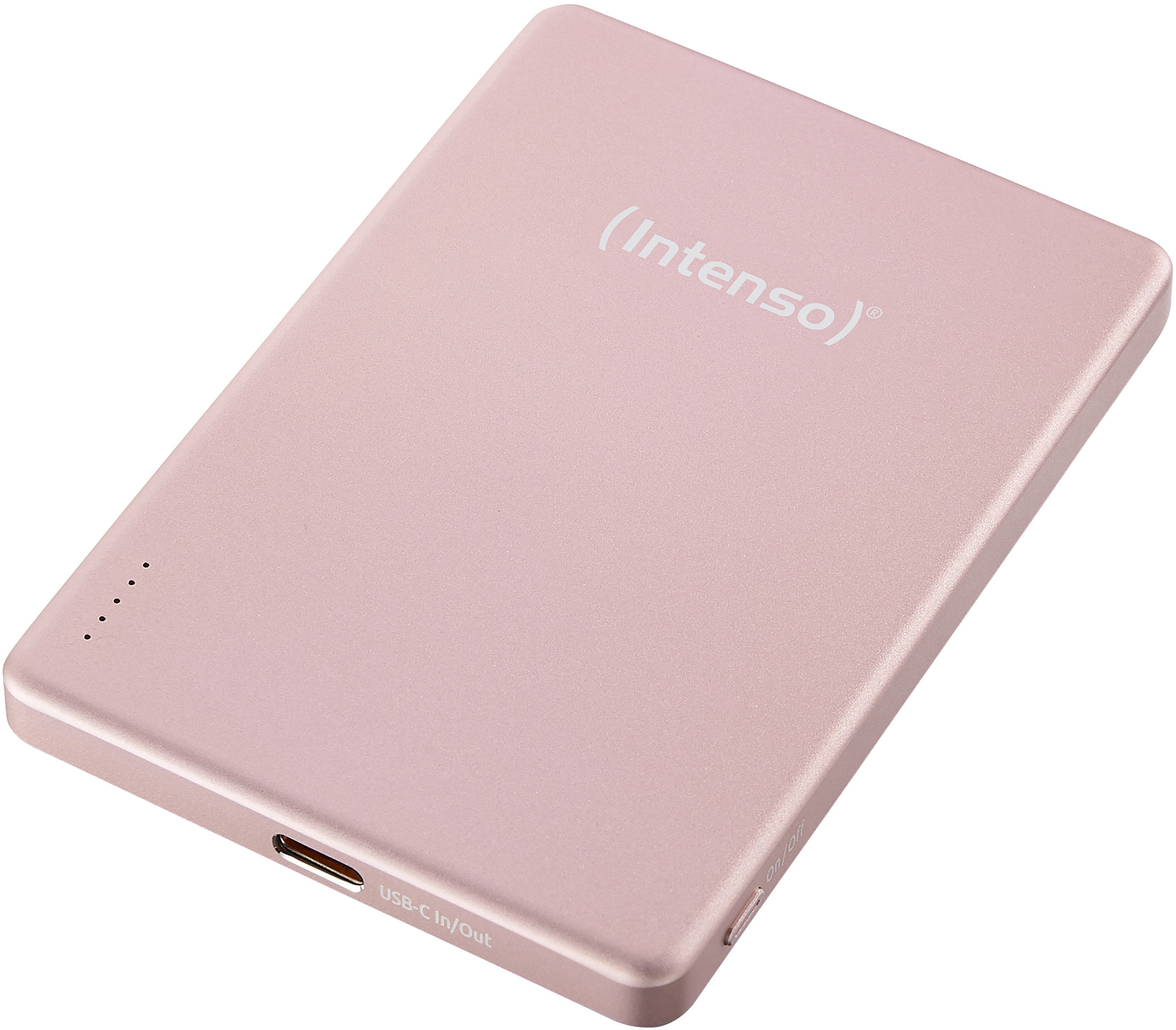 INTENSO Powerbank Magnetic Wireless, MW 5000, 5000 mAh, rose INTENSO Powerbank Magnetic Wireless, MW 5000, 5000 mAh, rose