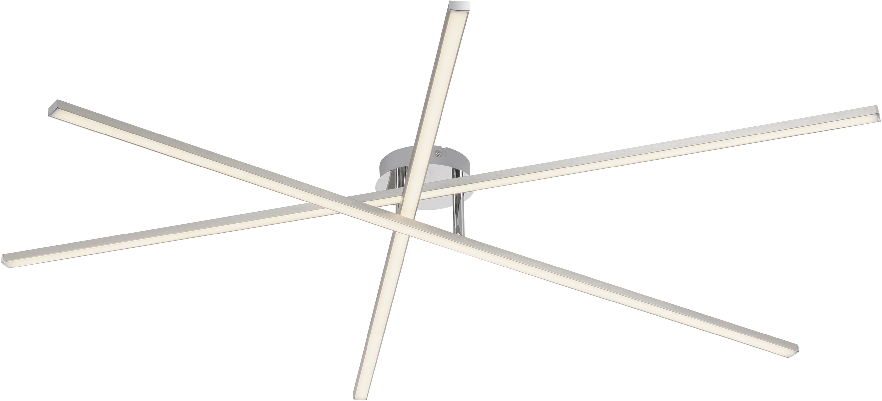 JUST LIGHT LED-Deckenleuchte 14727-55, 16W, 3000K, 1960lm, warmweiß, IP20, stahl JUST LIGHT LED-Deckenleuchte 14727-55, 16W, 3000K, 1960lm, warmweiß, IP20, stahl