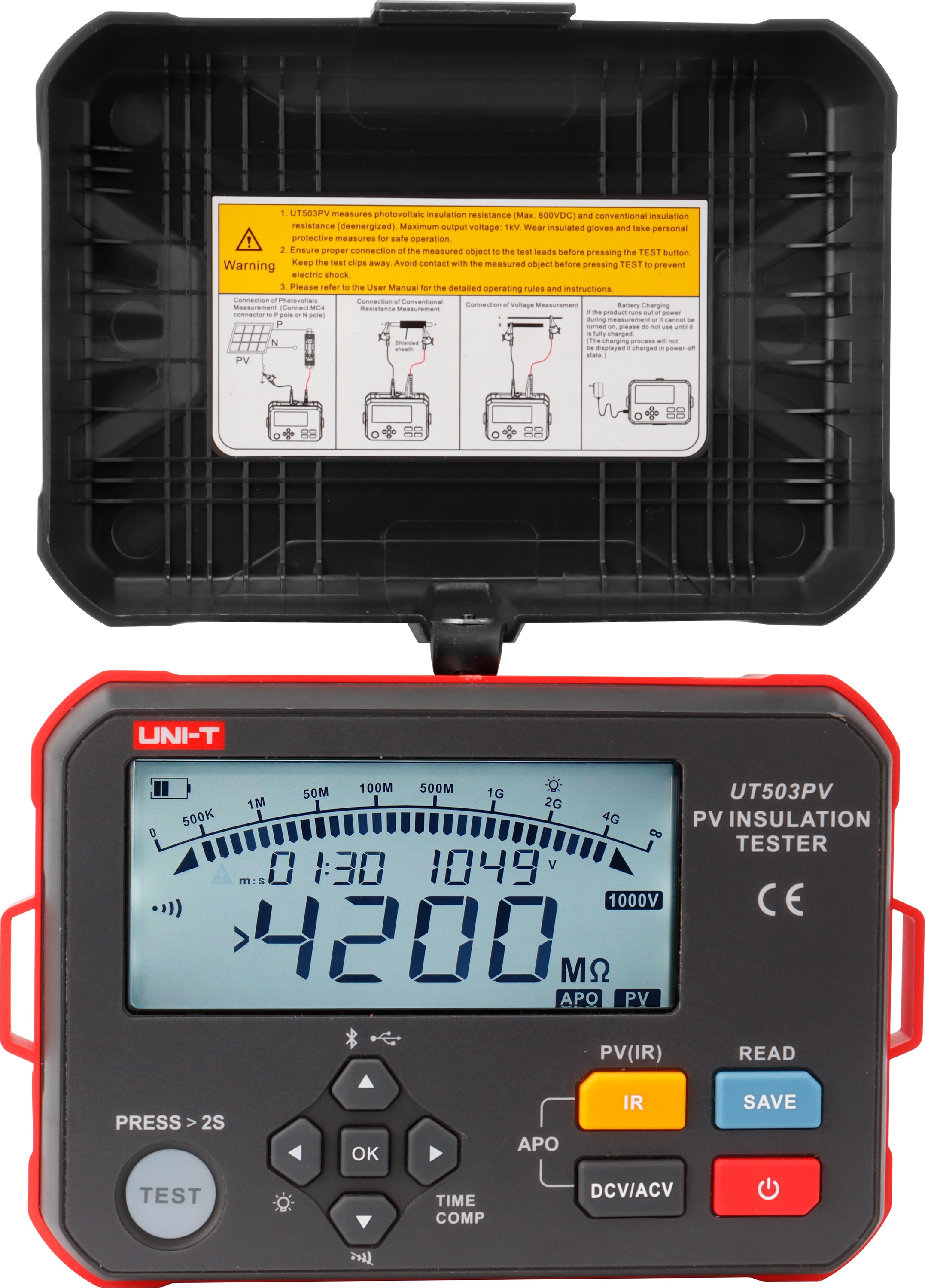 UNI-T PV-Isolationswiderstandstester UT503PV UNI-T PV-Isolationswiderstandstester UT503PV