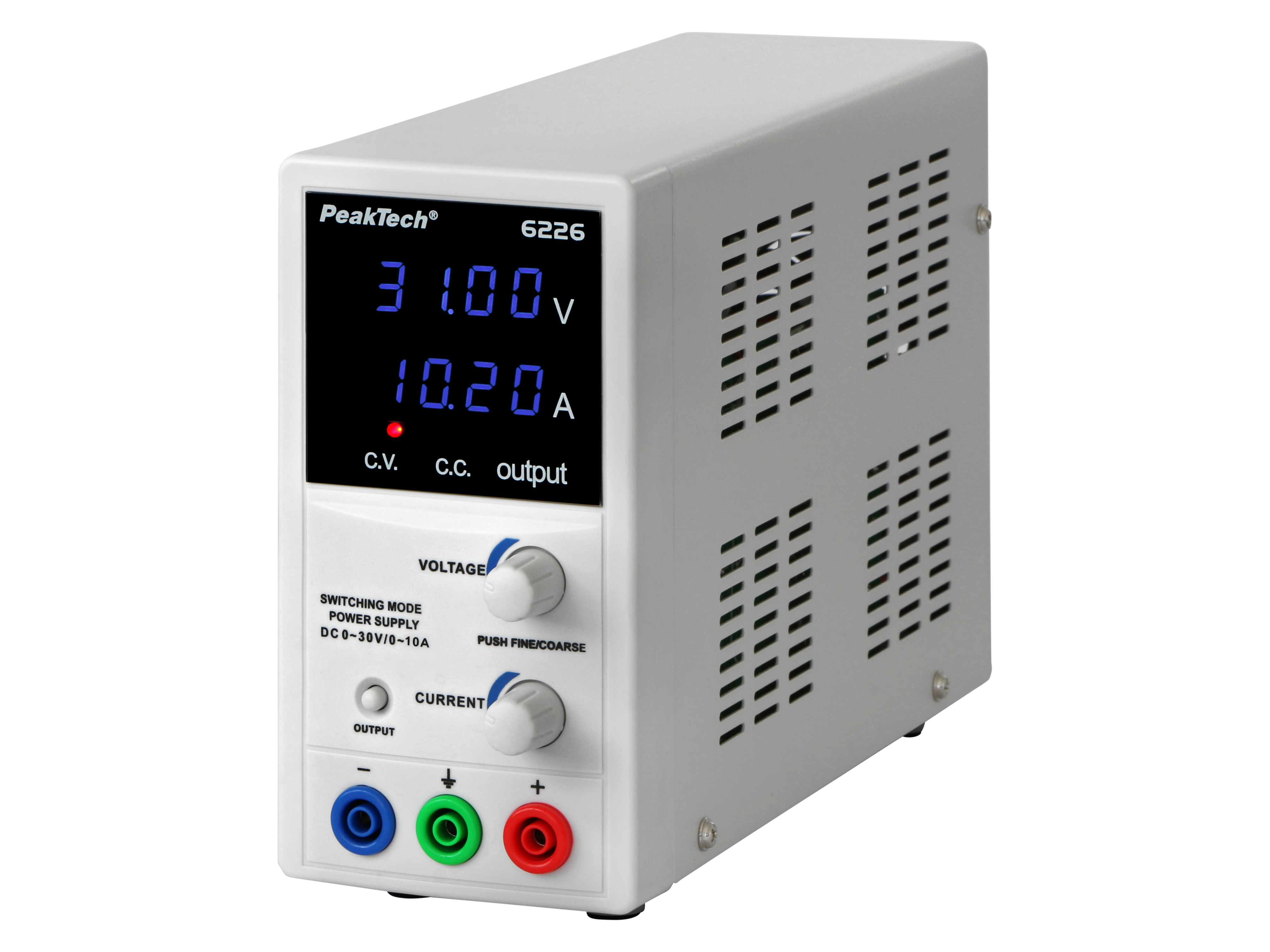PEAKTECH Labornetzteil P 6226, 0...30 V/ 0...10 A PEAKTECH Labornetzteil, P 6226, 0...30 V/ 0...10 A