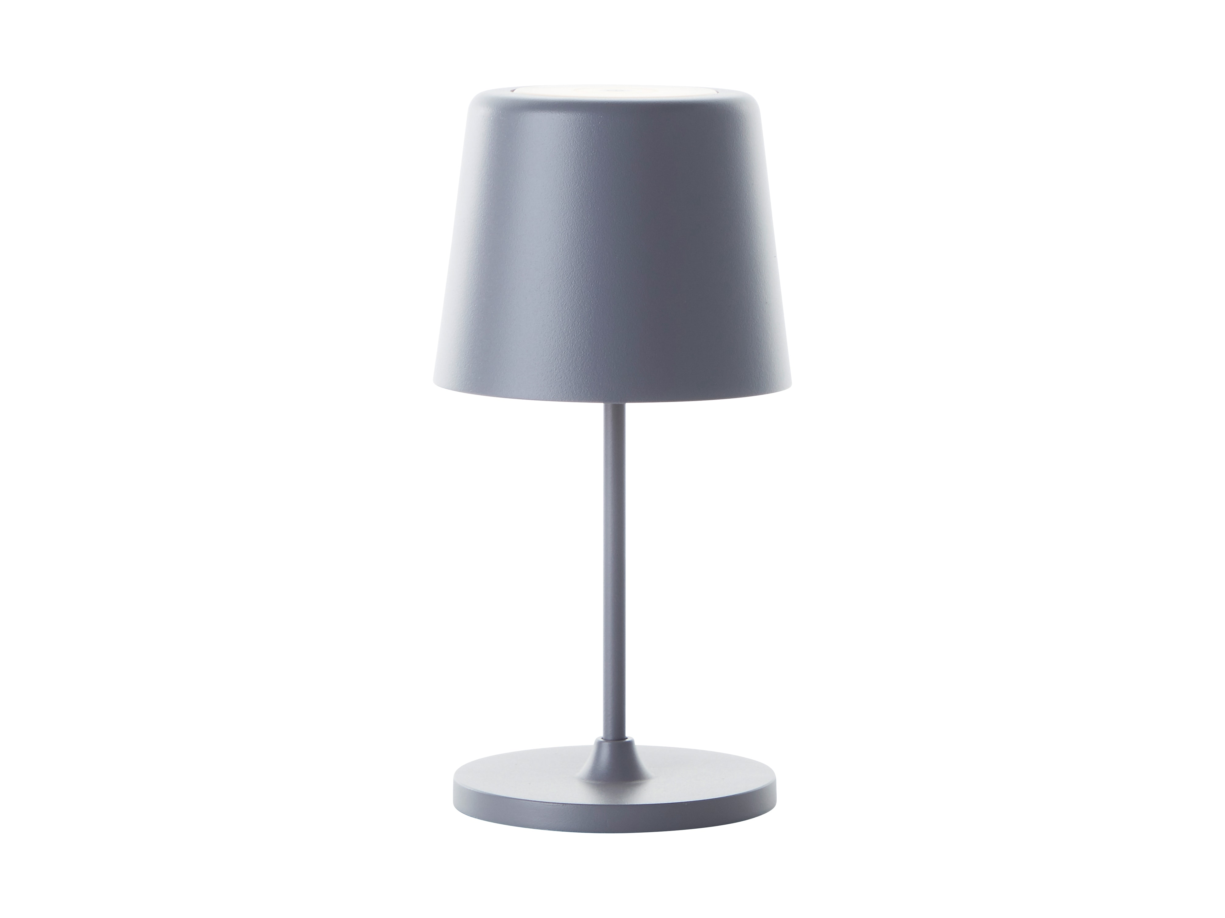 BRILLIANT LED-Akku-Tischleuchte Kaami, 2 W, 310 lm, 3000 K, grau, 2er Set