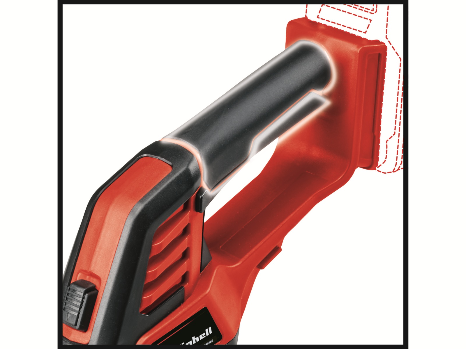 EINHELL Akku-Gras- und Strauchschere GE-CG 18/100 Li T + Starterset