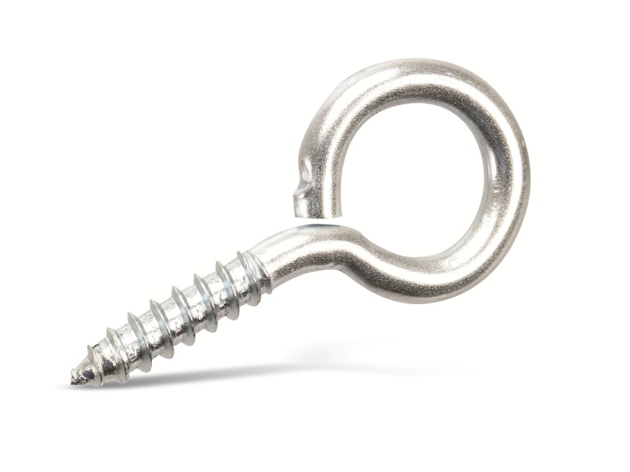MASTERPROOF Ringschrauben, verzinkt, 20x10 mm, 15 Stück MASTERPROOF Ringschrauben, verzinkt, 20x10 mm, 15 Stück