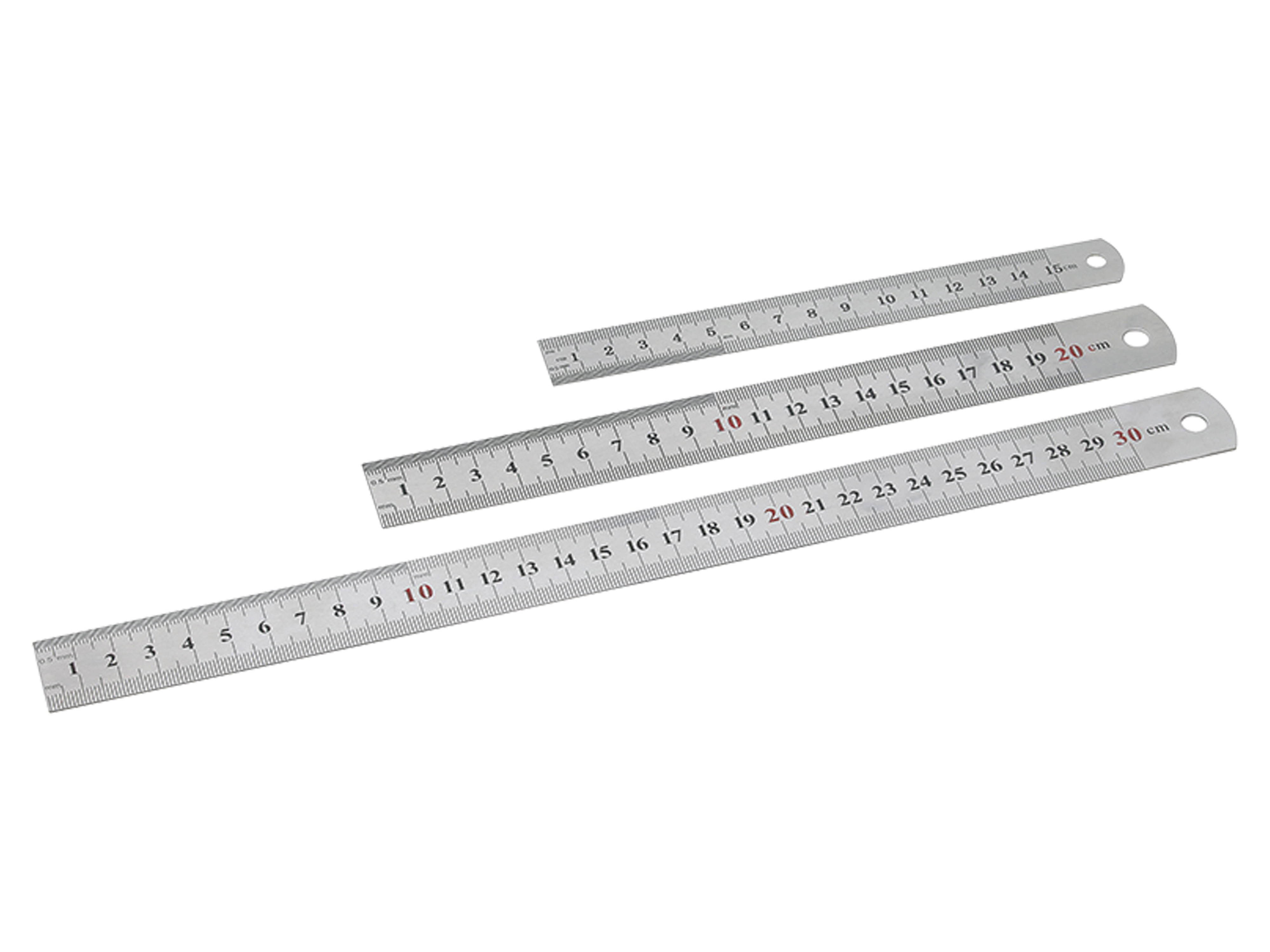 SINTRON Tools Stahllineal-3er-Set 207909, 15/20/30 cm SINTRON Tools Stahllineal-3er-Set 207909, 15/20/30 cm