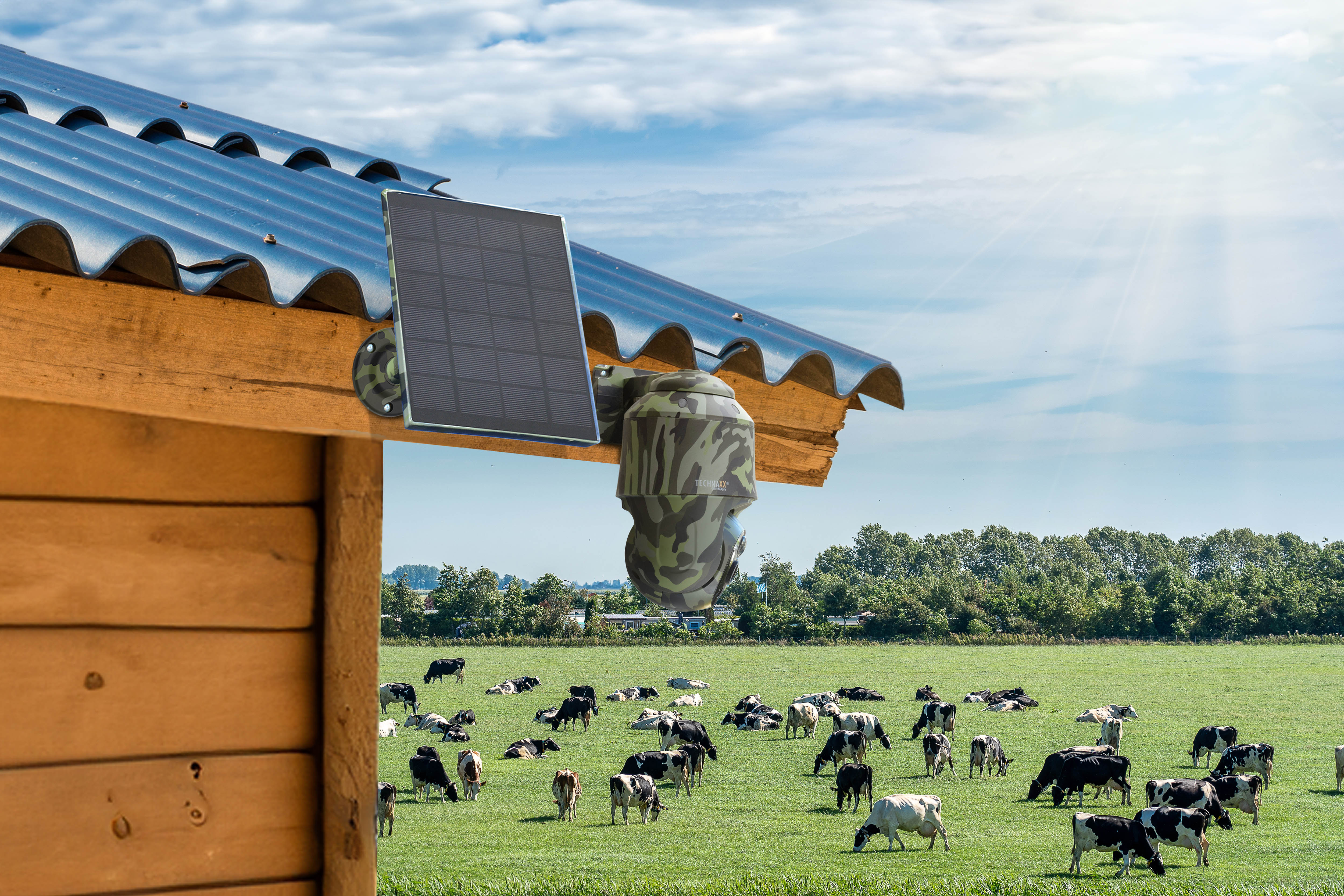 TECHNAXX Überwachungskamera 4G PT Dome TX-290, mit Solarmodul TECHNAXX Überwachungskamera 4G PT Dome TX-290, mit Solarmodul
