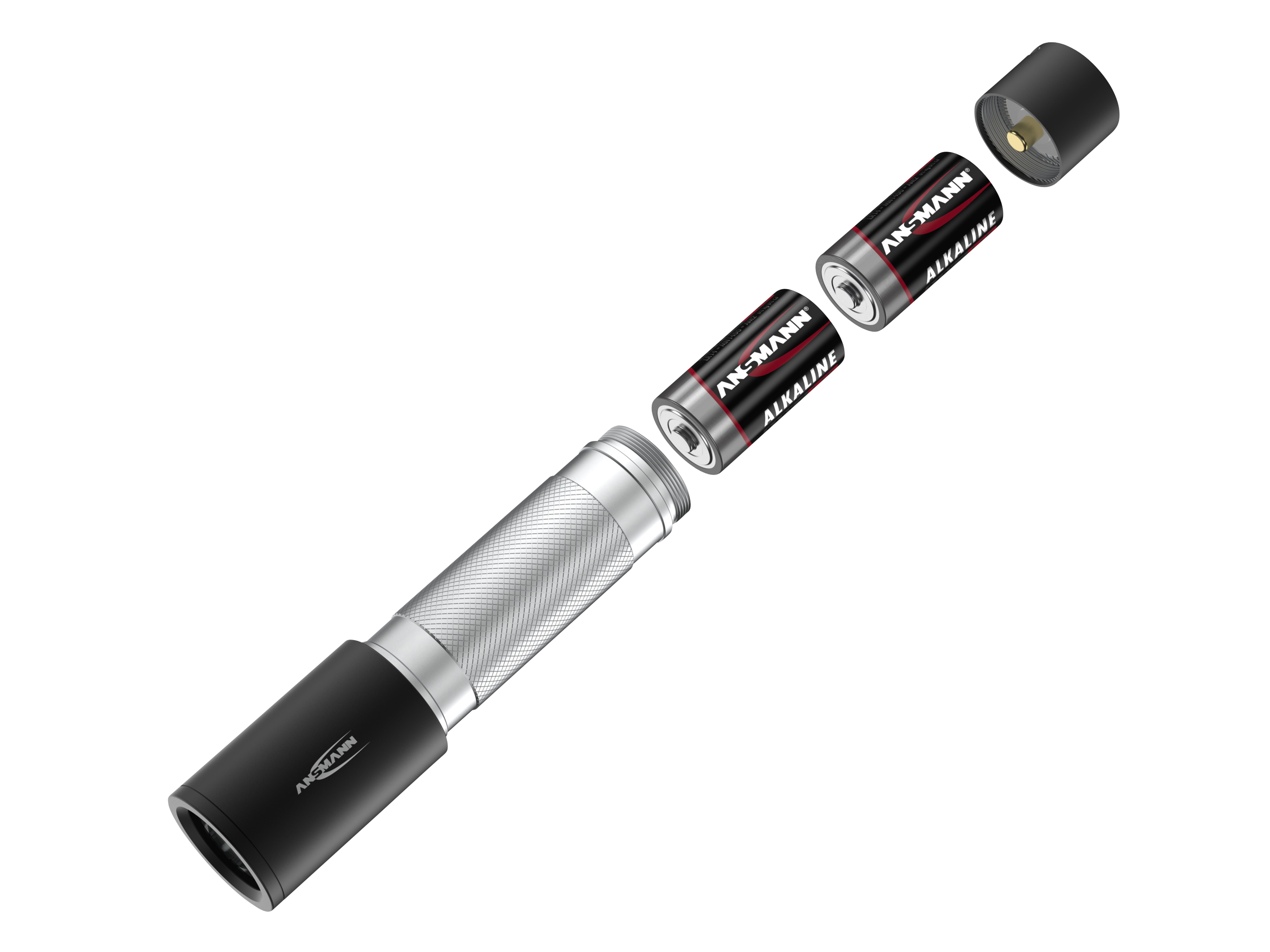 ANSMANN LED-Taschenlampe Daily Use 300B, 315 lm, batteriebetrieben