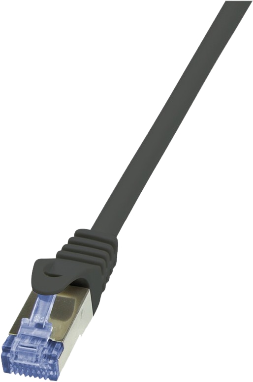 LOGILINK Patchkabel PrimeLine CAT.6A S/FTP 7,5m schwarz LOGILINK Patchkabel PrimeLine CAT.6A S/FTP 7,5m schwarz