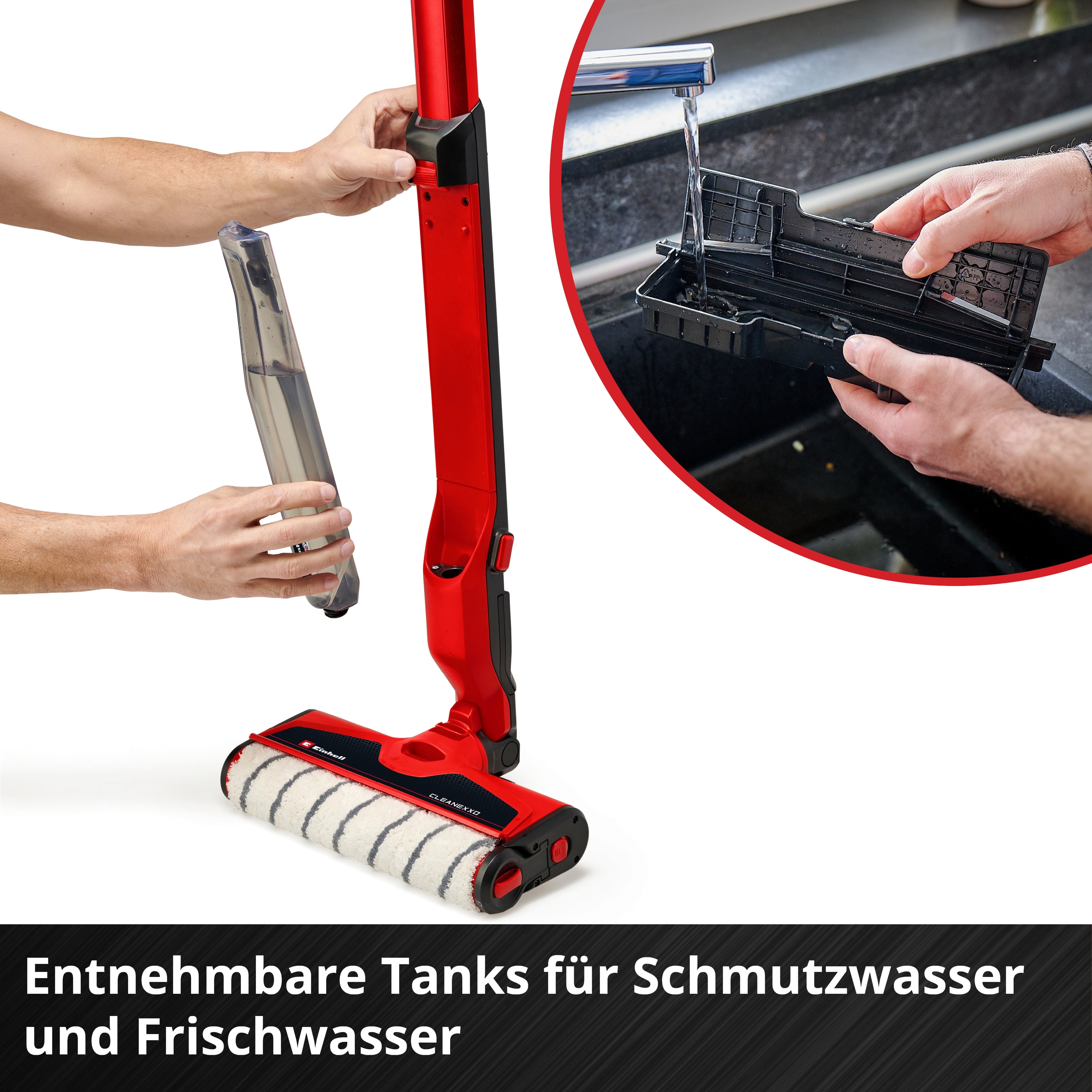 EINHELL Akku-Hartbodenreiniger CLEANEXXO, Solo EINHELL Akku-Hartbodenreiniger CLEANEXXO, Solo
