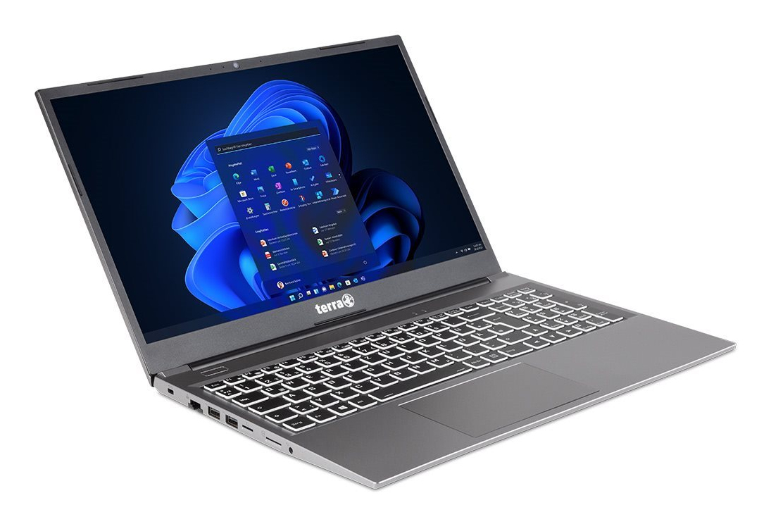 TERRA Notebook Mobile 1500P R5-7430U W11, 39,6cm (15,6"), FullHD, AMD Ryzen™ 5 7430U, 16GB DDR4, 500GB SSD, Windows 11 Home TERRA Notebook Mobile 1500P R5-7430U W11, 39,6cm (15,6"), FullHD, AMD Ryzen™ 5 7430U, 16GB DDR4, 500GB SSD, Windows 11 Home