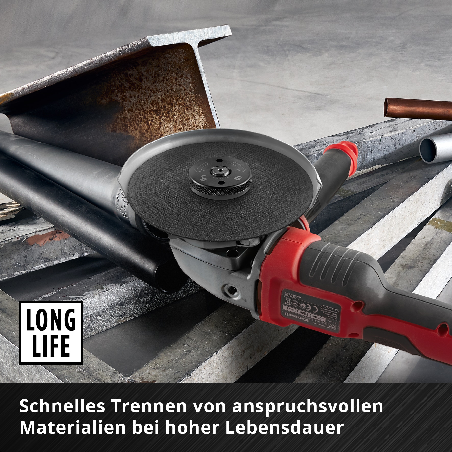 EINHELL Trennscheiben, 711528, 125x1,0 mm, 50 Stück