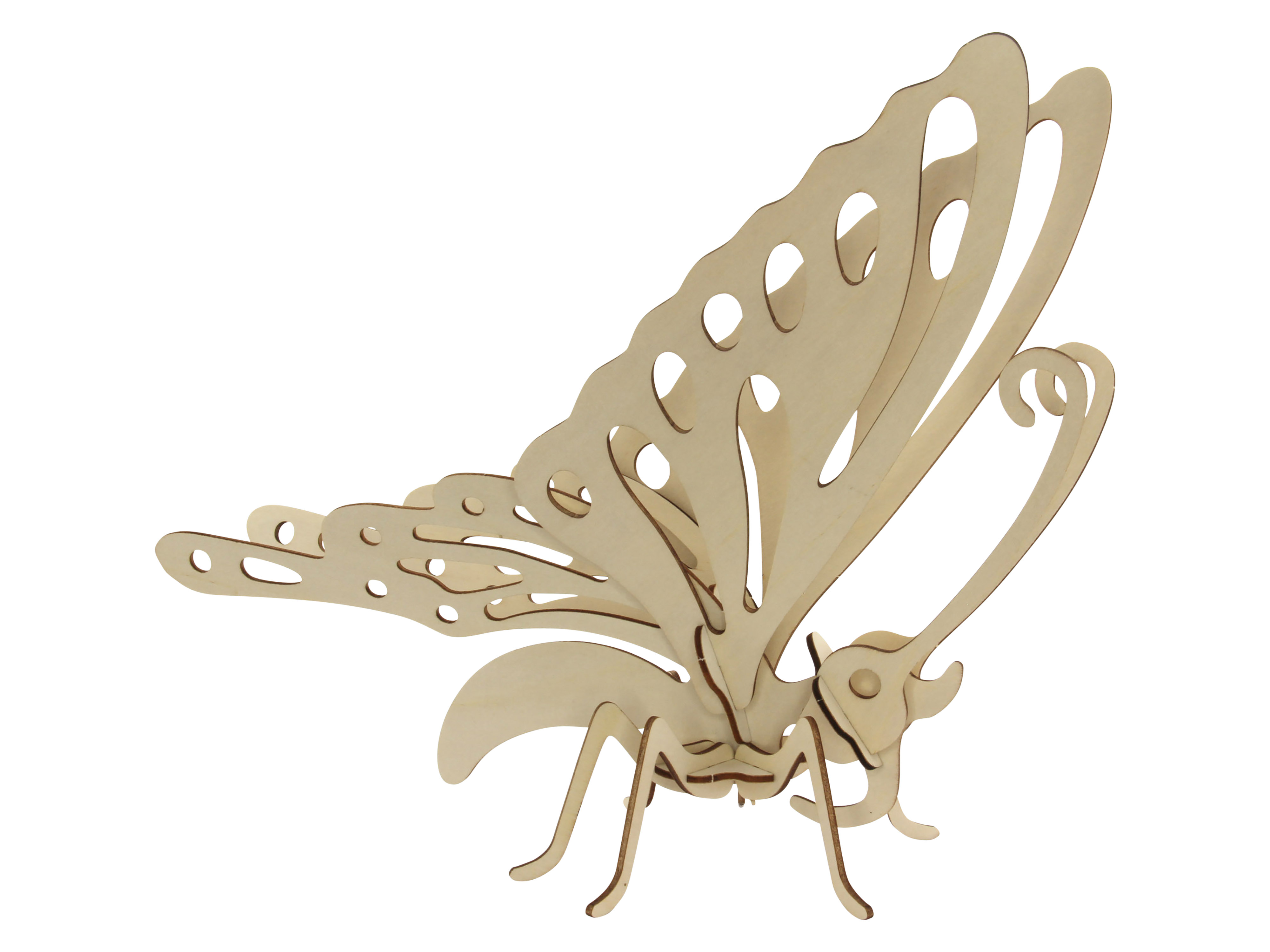 SOL-EXPERT 3D Holz Puzzle Schmetterling SOL-EXPERT 3D Holz Puzzle Schmetterling