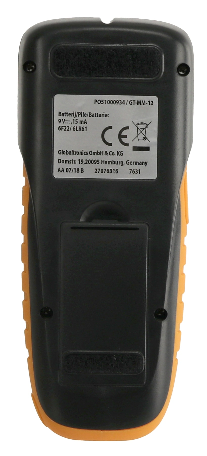 Multi-Sensor GT-MM-12, LCD, Holz, grau/orange, elektr. Leitungen/Metall Multi-Sensor GT-MM-12, LCD, Holz, grau/orange, elektr. Leitungen/Metall