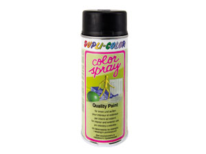 DUPLI-COLOR Kunstharzlackspray, schwarz matt, 400 ml DUPLI-COLOR Kunstharzlackspray, schwarz matt, 400 ml