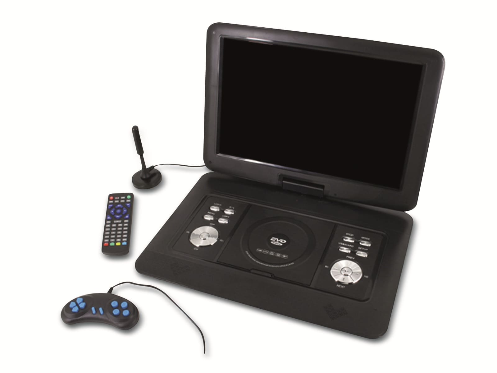 SOUNDMASTER Portabler DVD-Player PDB1600SW, 15,4", DVB-T2, Akku, EEK D SOUNDMASTER Portabler DVD-Player PDB1600SW, 15,4", DVB-T2, Akku, EEK D
