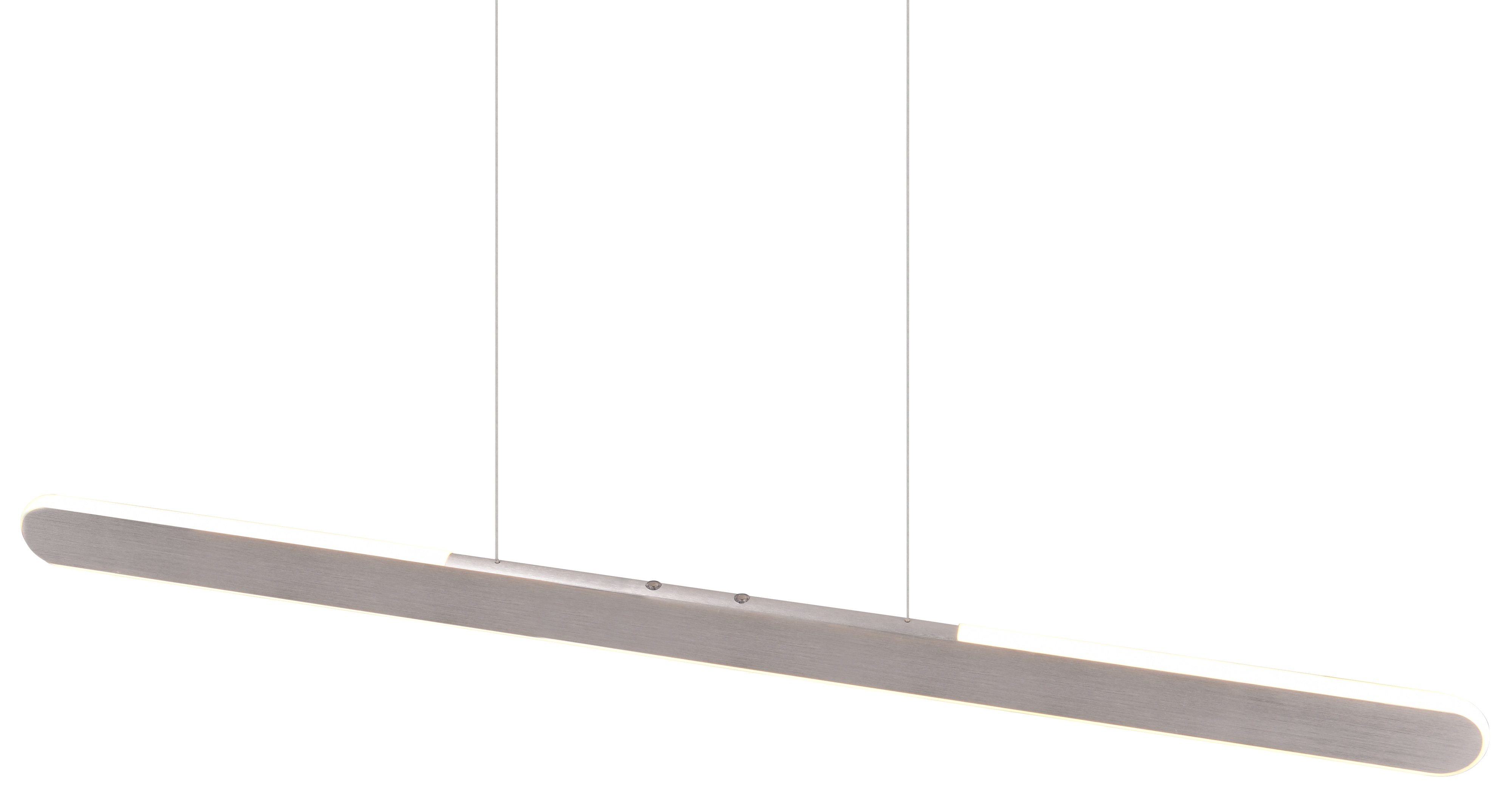 TRIO LED-Pendelleuchte Helios 343310105 aluminiumfarbig, 28 W, 3300 lm, CCT TRIO LED-Pendelleuchte Helios 343310105 aluminiumfarbig, 28 W, 3300 lm, CCT