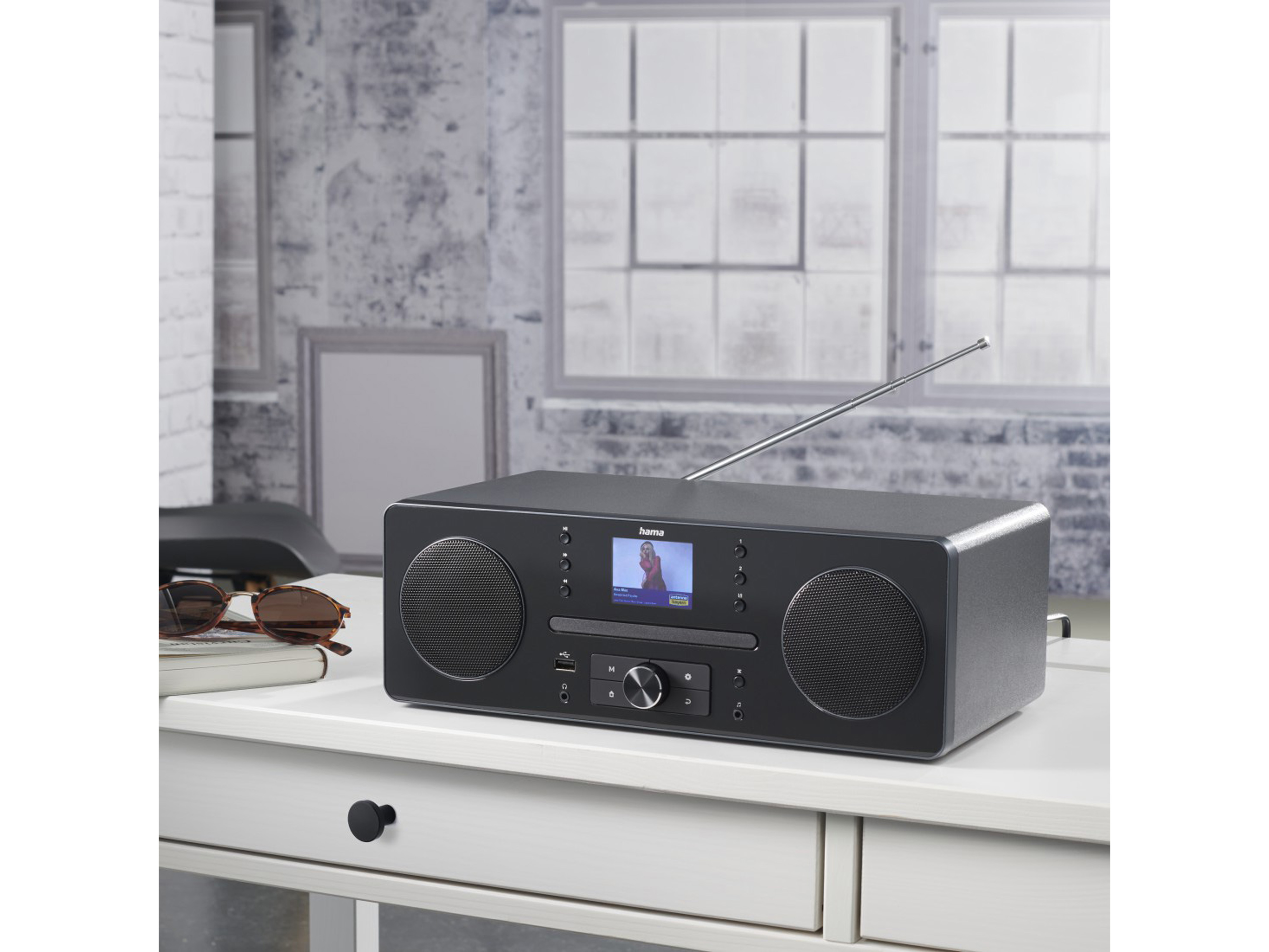 HAMA Digitalradio DIR1570CBT, DAB+/Internetradio/CD/Bluetooth HAMA Digitalradio DIR1570CBT, DAB+/Internetradio/CD/Bluetooth