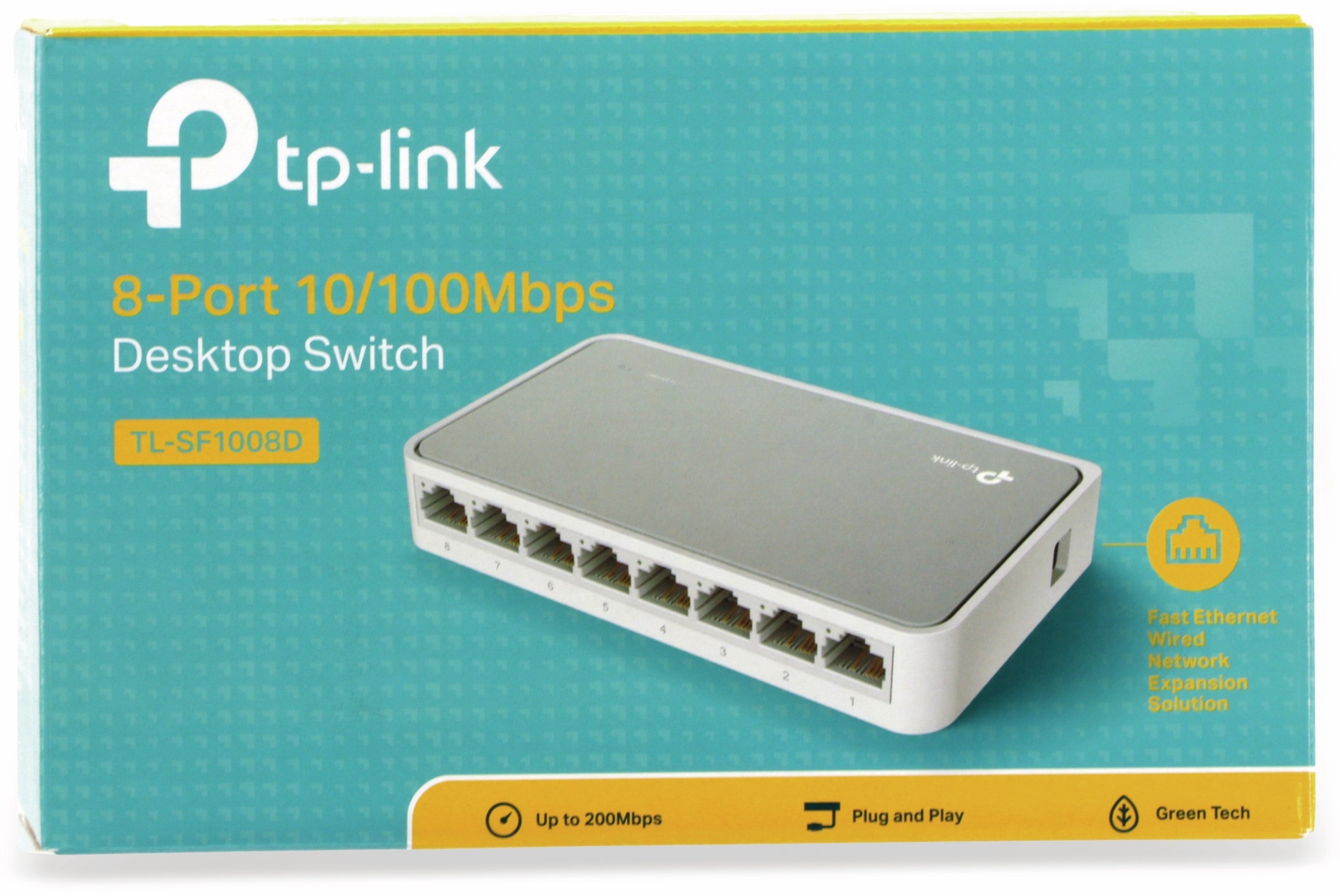 TP-LINK Netzwerk-Switch TL-SF1008D, 8-Port TP-LINK Netzwerk-Switch TL-SF1008D, 8-Port