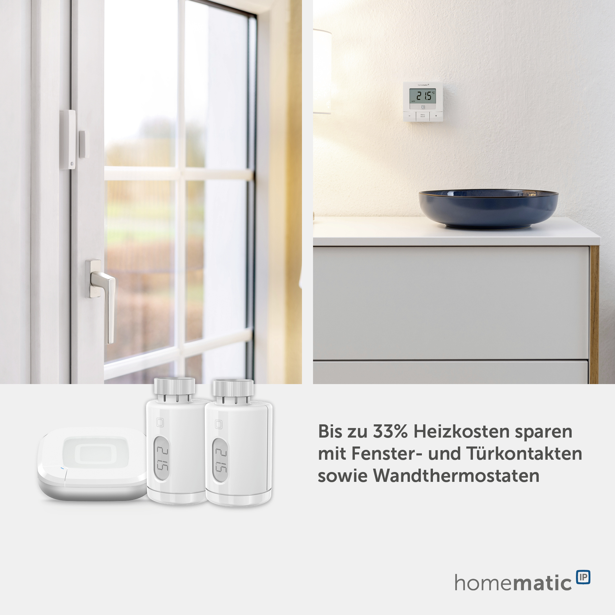 HOMEMATIC IP 162165A0 Starterset Heizen Pure HOMEMATIC IP 162165A0 Starterset Heizen Pure