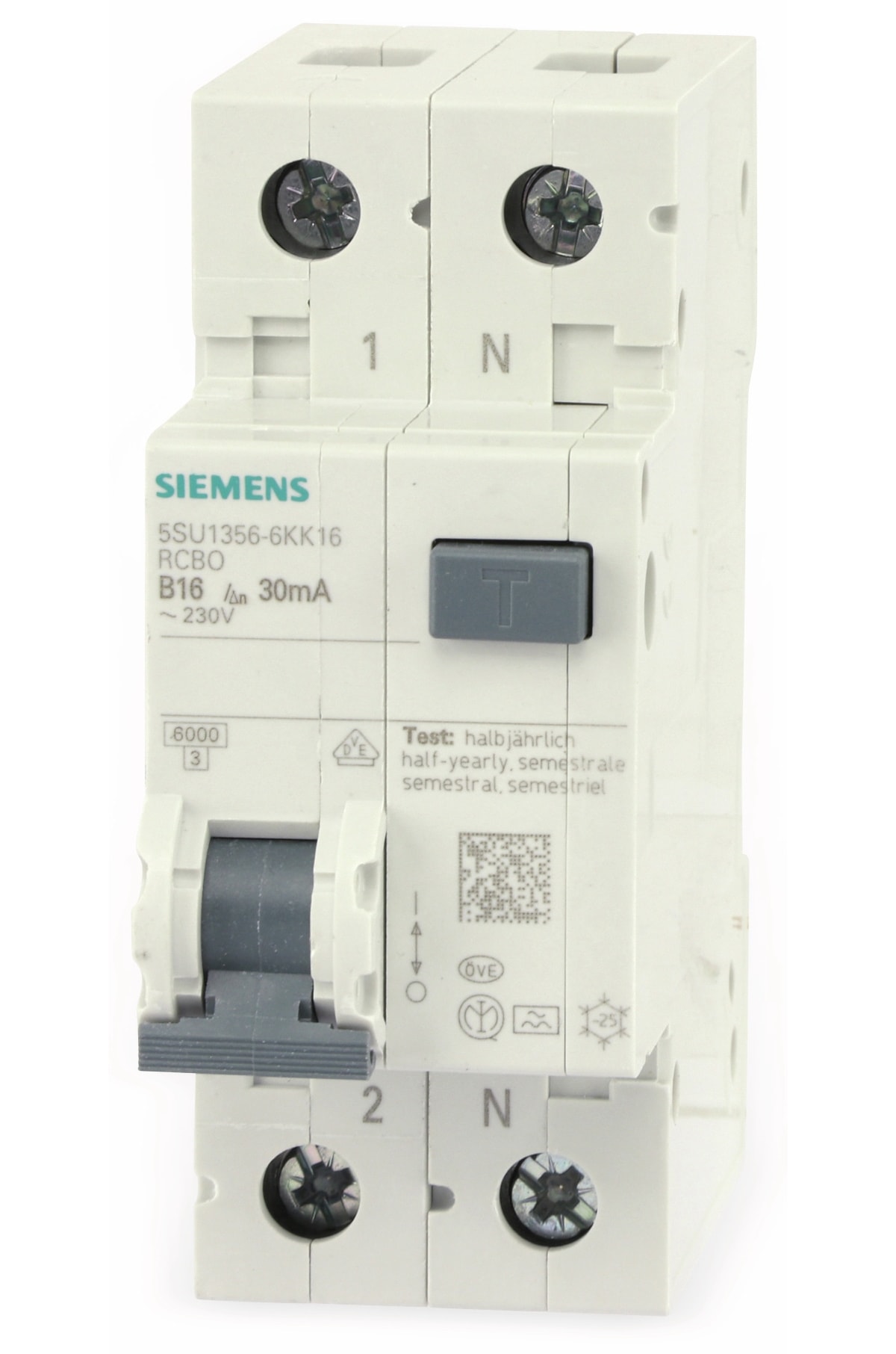 SIEMENS Fehlerstrom-Schutzschalter 5SU1356-6KK16 SIEMENS Fehlerstrom-Schutzschalter 5SU1356-6KK16