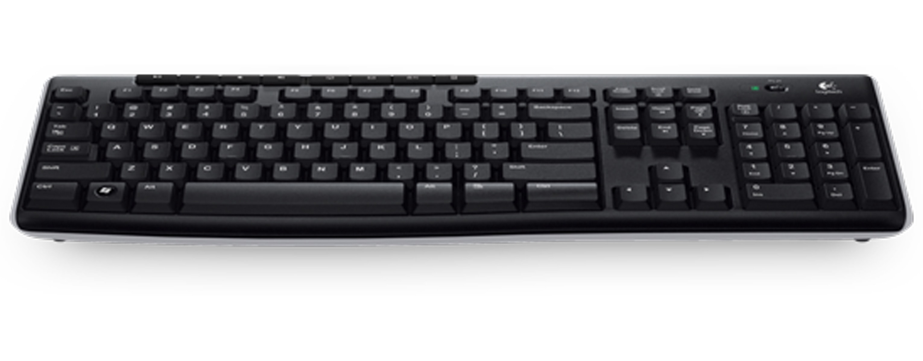 LOGITECH Funk-Tastatur K270, Unifying, schwarz LOGITECH Funk-Tastatur K270, Unifying, schwarz