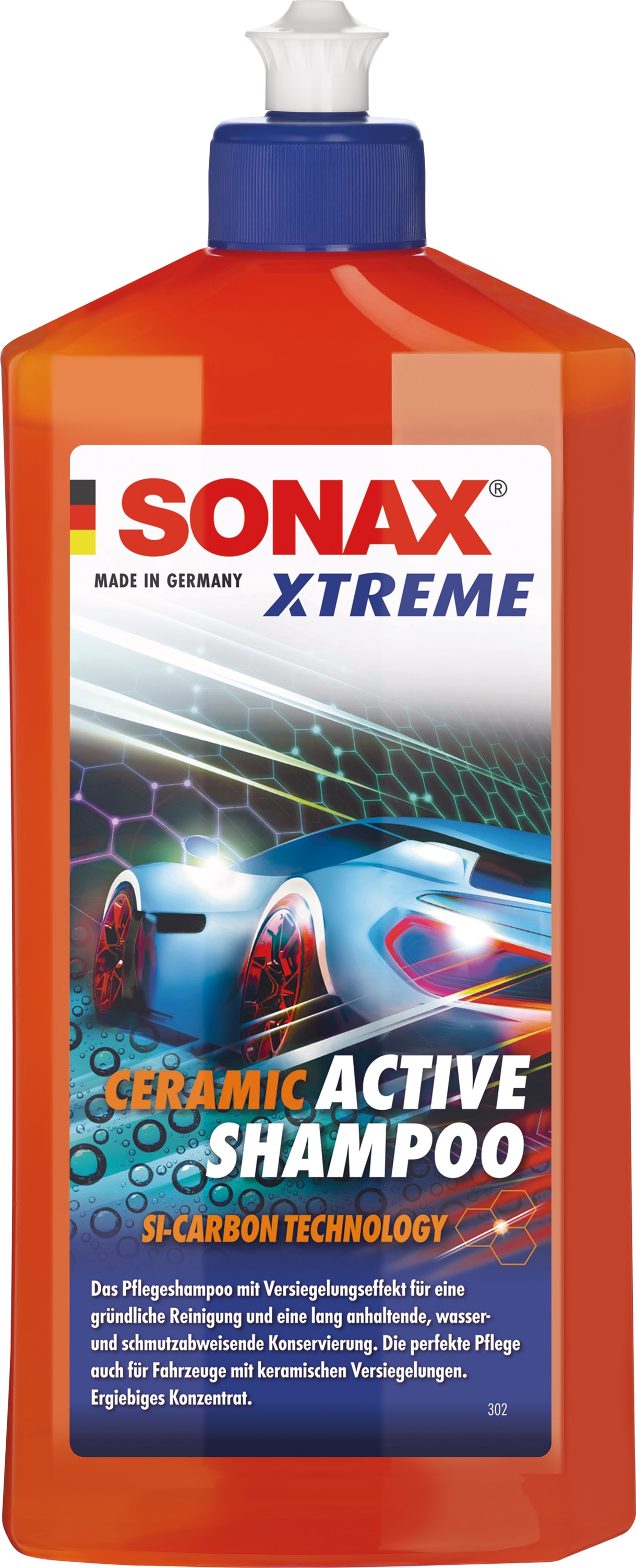 SONAX Pflegeshampoo XTREME Ceramic ActiveShampoo, 02592000, 500 ml SONAX Pflegeshampoo XTREME Ceramic ActiveShampoo, 02592000, 500 ml