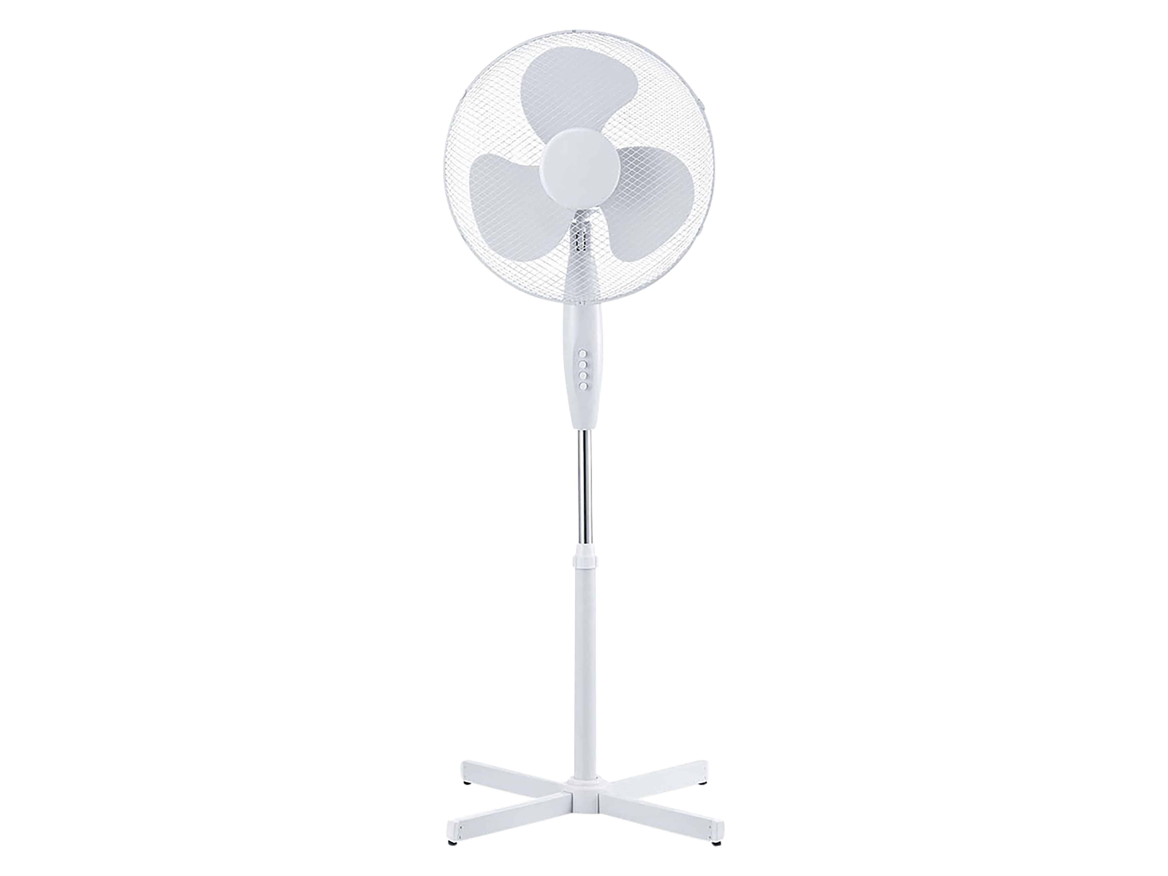 V-TAC Standventilator VT-4016-3, 40 W, 40 cm, weiß