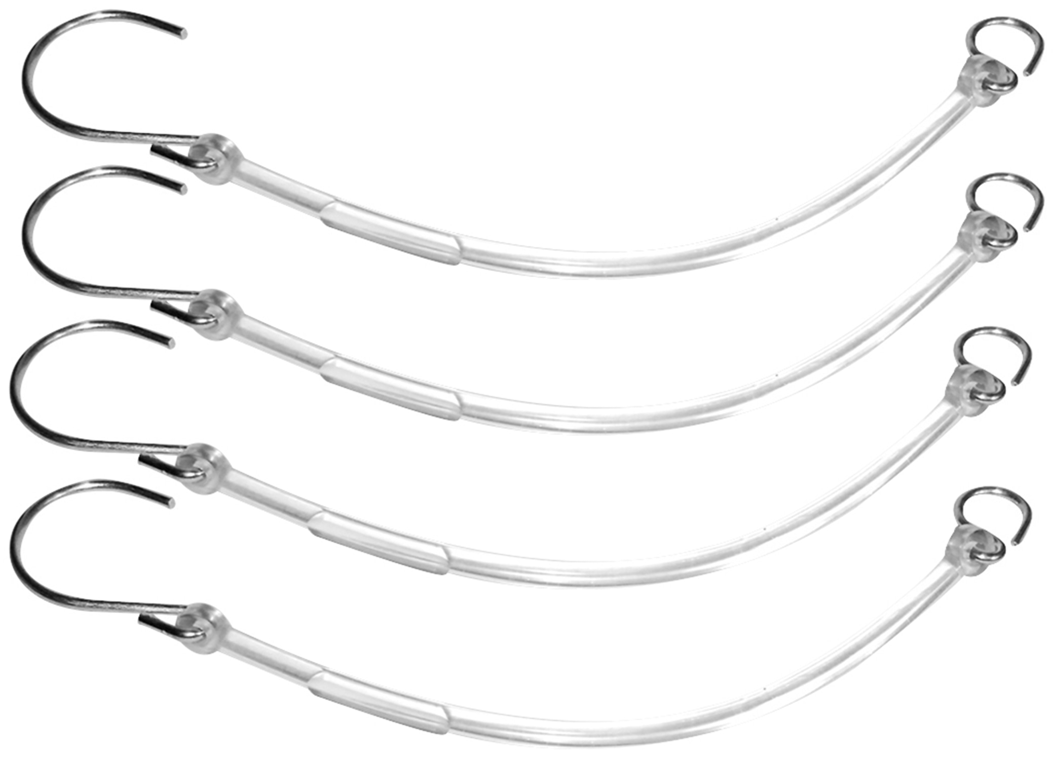 Sicherungshaken mit Silikonband, 4 Stück, 260 mm Sicherungshaken mit Silikonband, 4 Stück, 260 mm