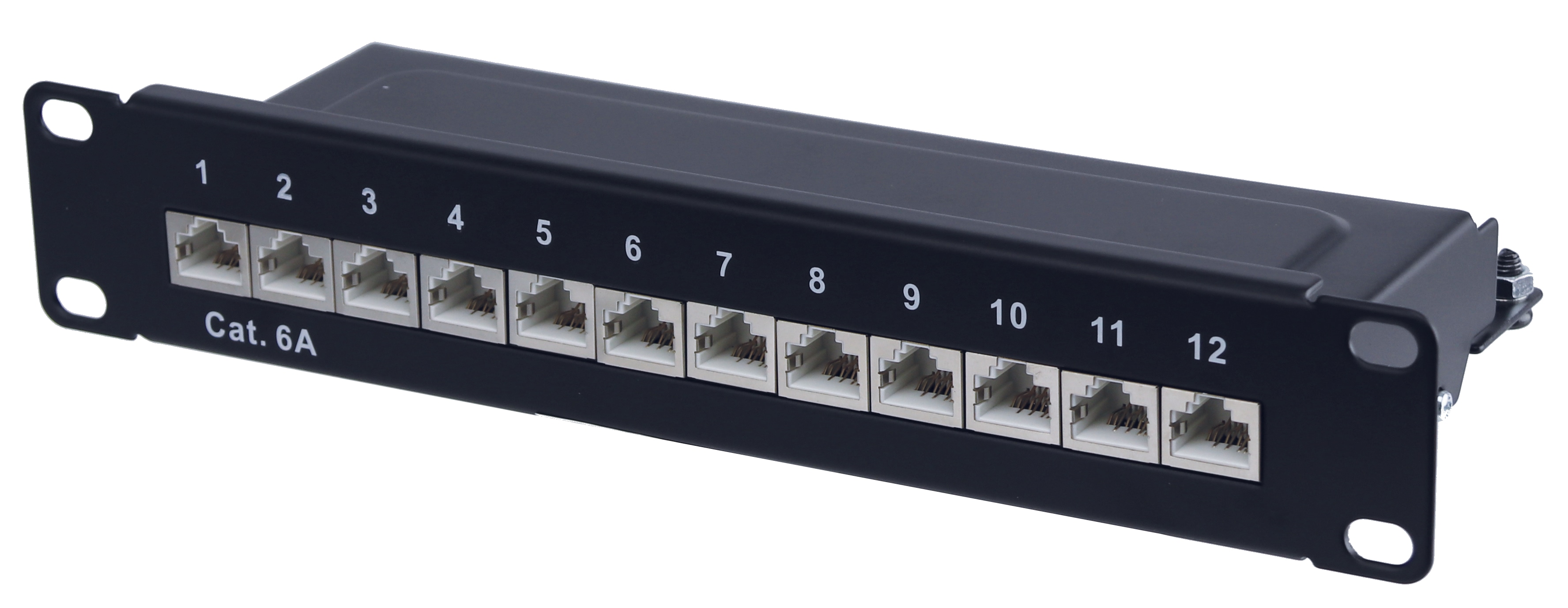 RED4POWER CAT.6a Patchpanel R4-N106S, 12-fach, 10", schwarz RED4POWER CAT.6a Patchpanel R4-N106S, 12-fach, 10", schwarz