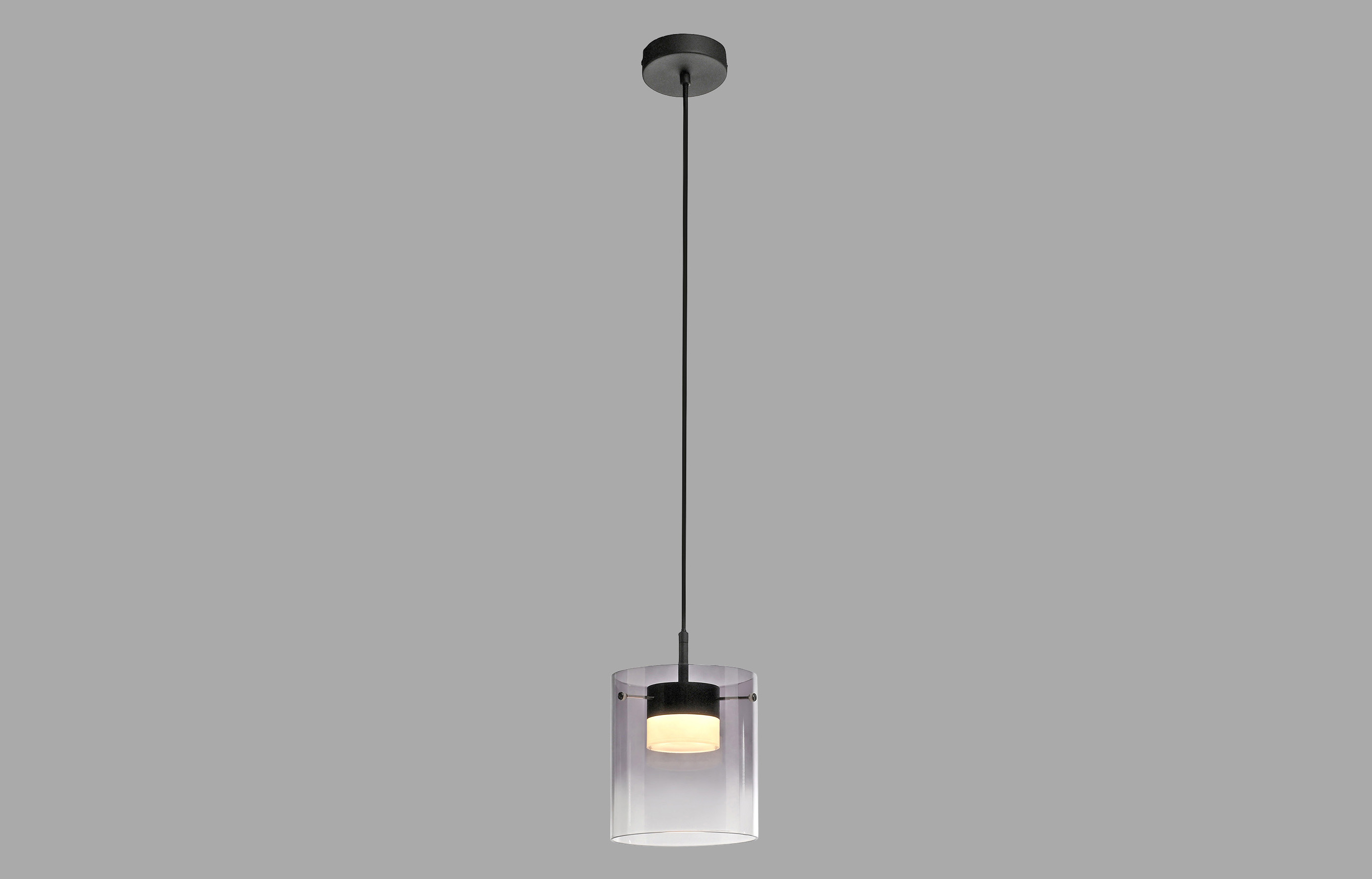 JUST LIGHT LED-Pendelleuchte 14042-18, 7,5W, 800lm, 3000K, schwarz JUST LIGHT LED-Pendelleuchte 14042-18, 7,5W, 800lm, 3000K, schwarz