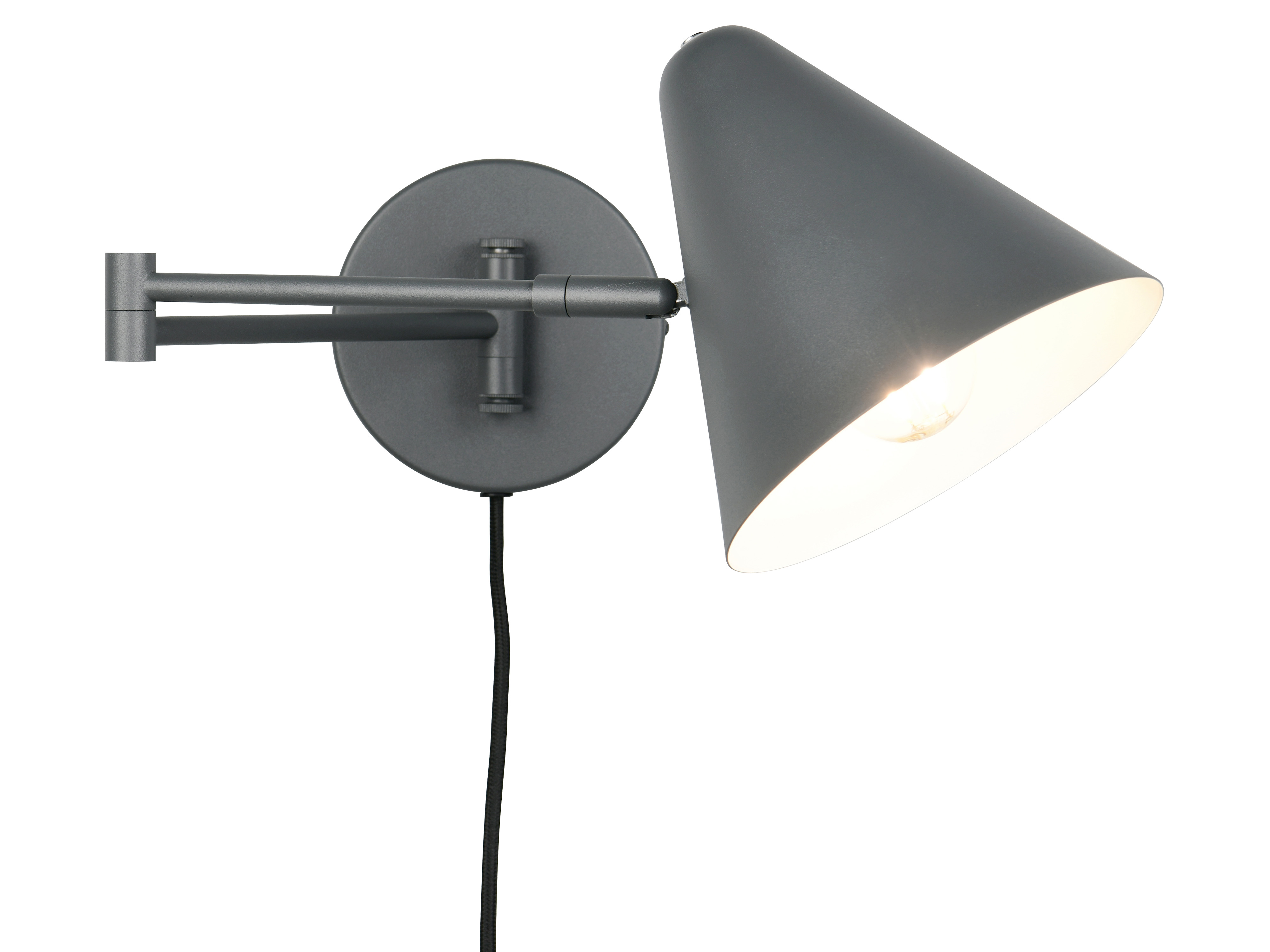 TRIO Wandleuchte Cosima 263970142, E14, ohne LM, IP20, anthrazit TRIO Wandleuchte Cosima 263970142, E14, ohne LM, IP20, anthrazit